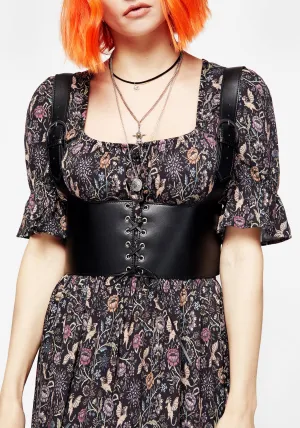 Adrestia Lace Up Underbust Harness