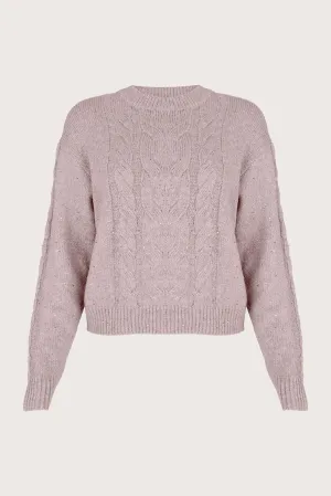 Amalia Dull Pink Pullover