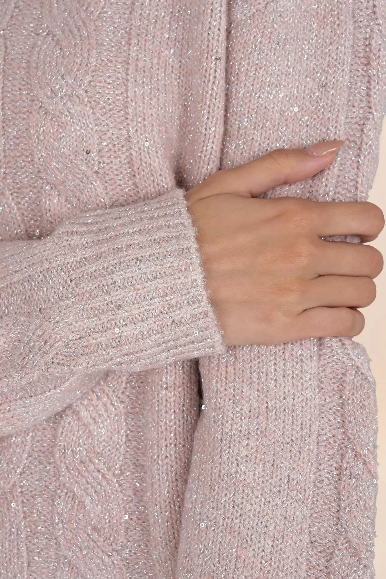 Amalia Dull Pink Pullover