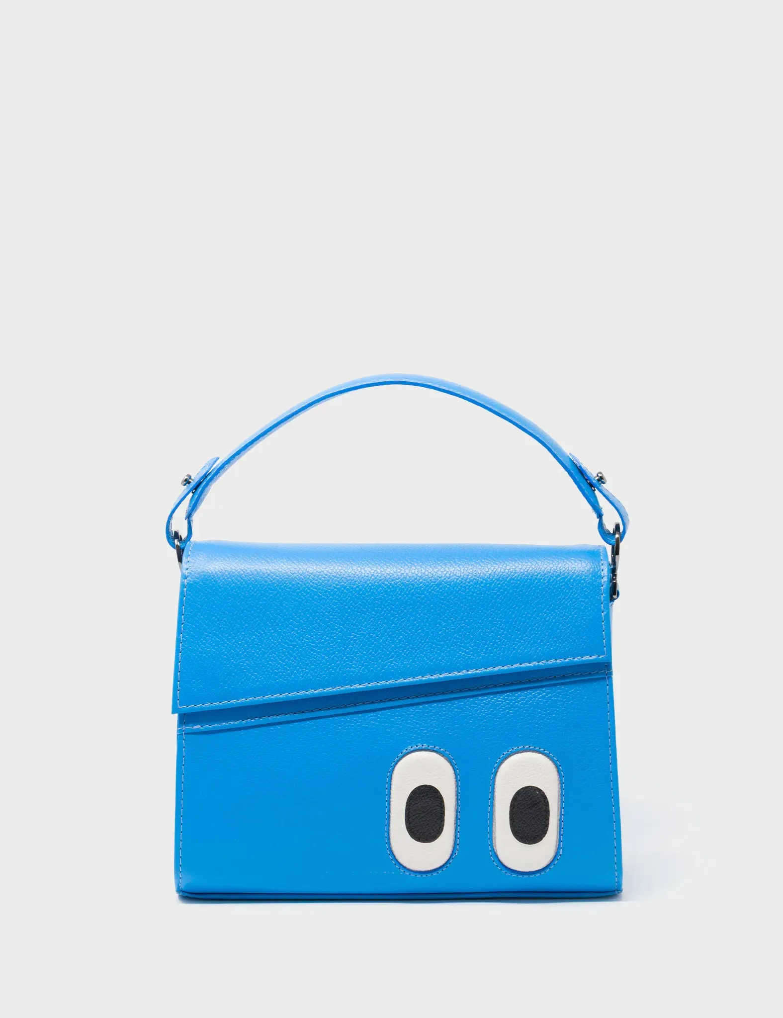Anastasio Mini Crossbody Handbag Ibiza Blue Leather - Look Up 👀