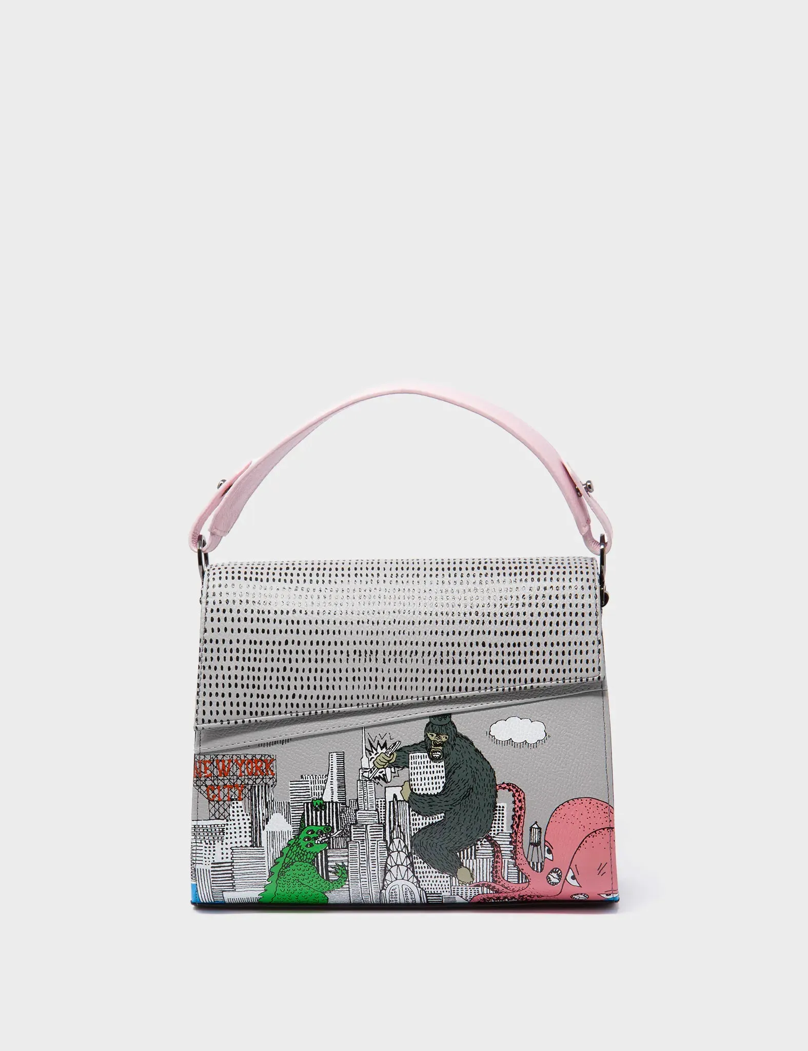 Anastasio Mini Crossbody Handbag Moonwalk Leather - Hairy Harold Print