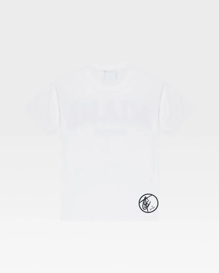 Atlanta Snowman Trap Tee All White