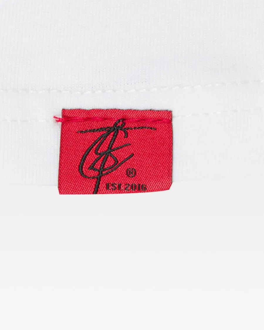 Atlanta Snowman Trap Tee All White