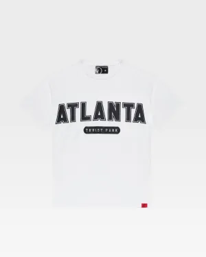 Atlanta Snowman Trap Tee All White