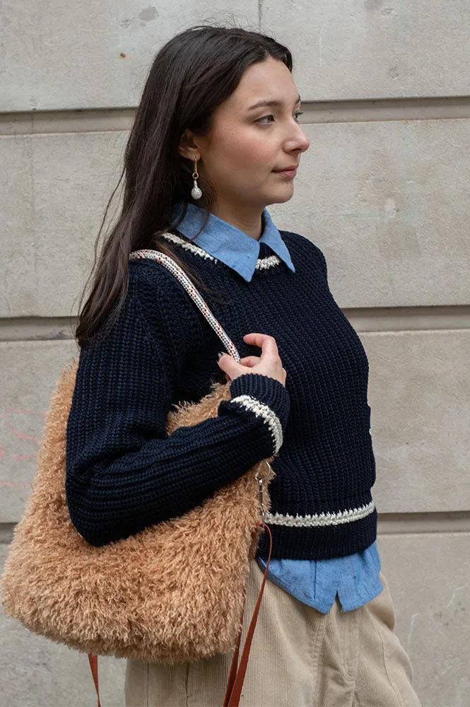 Ba&sh Bota Blue Pullover