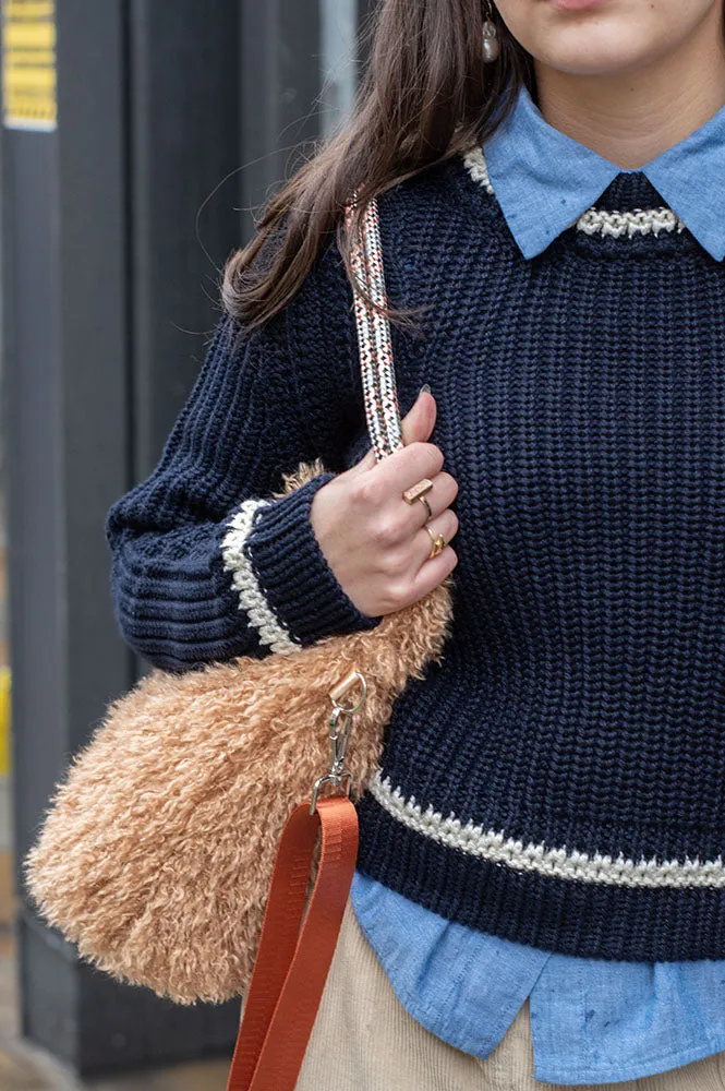 Ba&sh Bota Blue Pullover