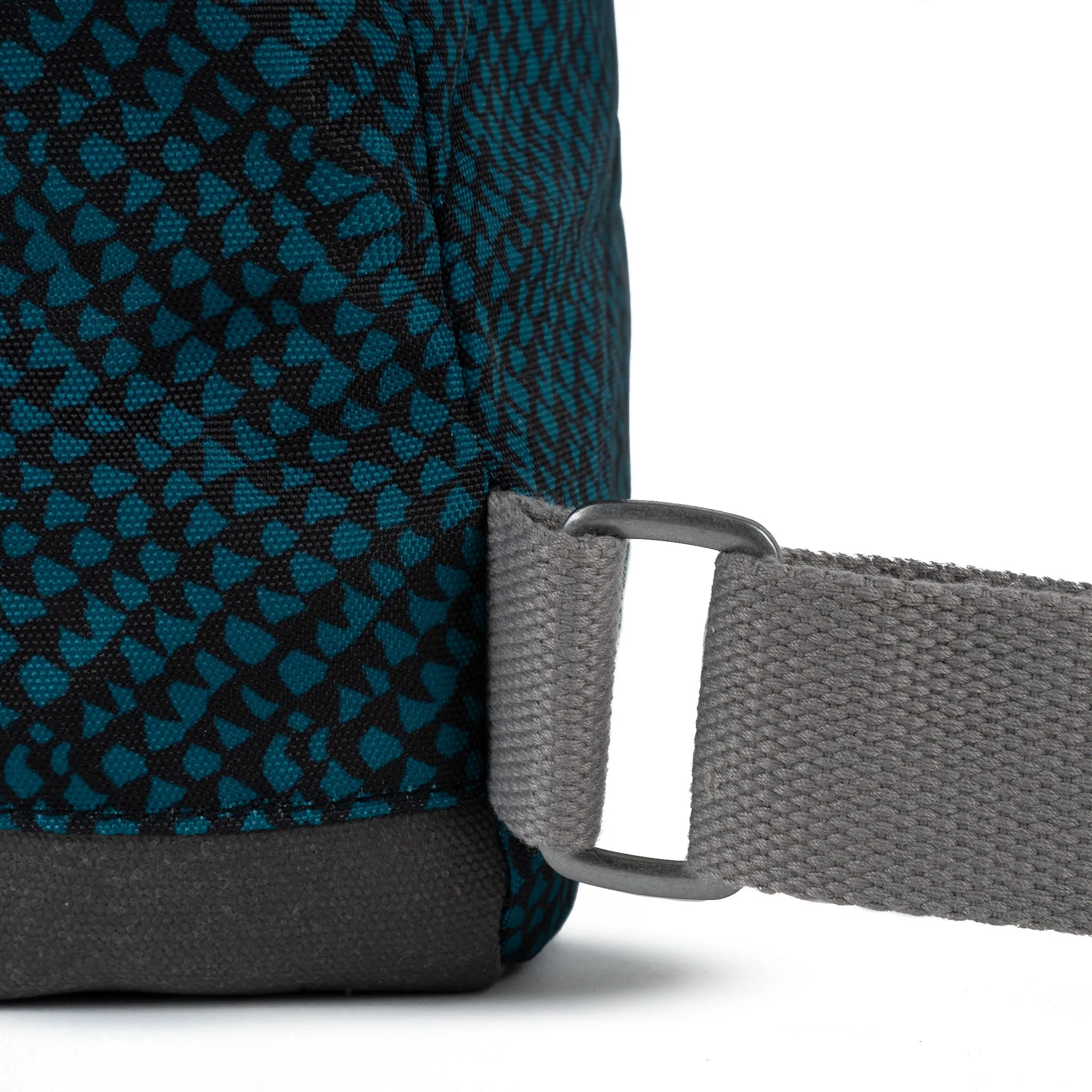 Bantry B Deep Teal Snake Recycled Canvas