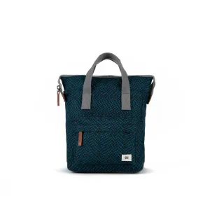 Bantry B Deep Teal Snake Recycled Canvas