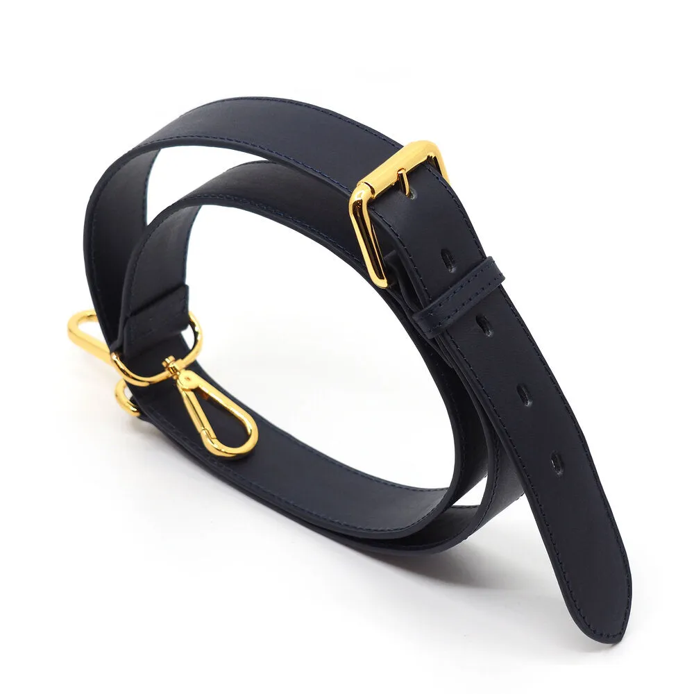 Belt-Buckled Leather Strap
