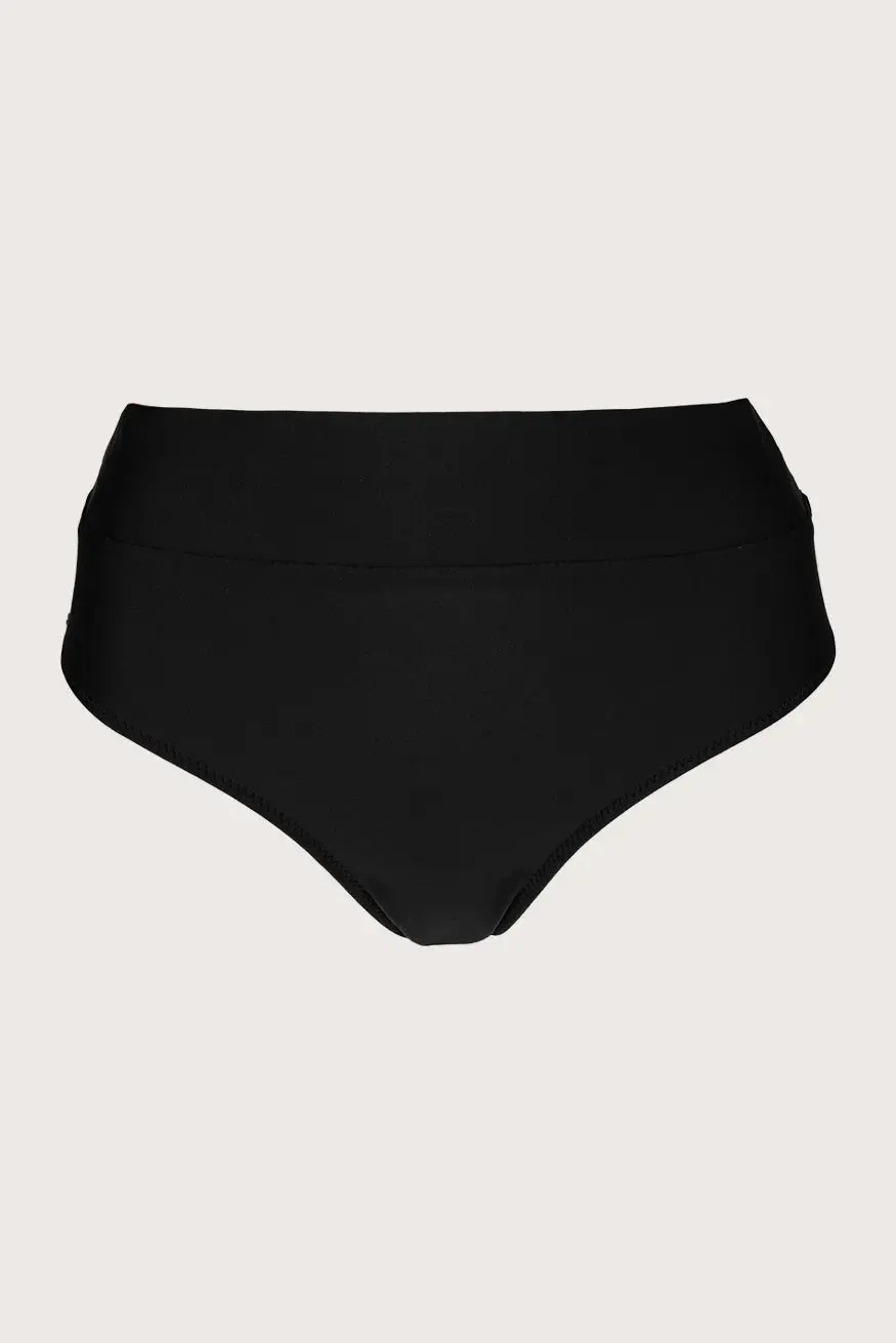 BLACK GIRDLE UNDERWEAR