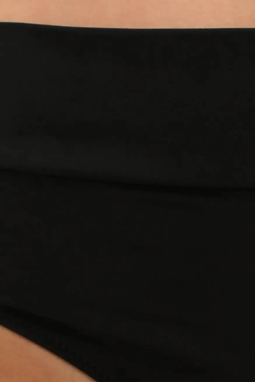 BLACK GIRDLE UNDERWEAR