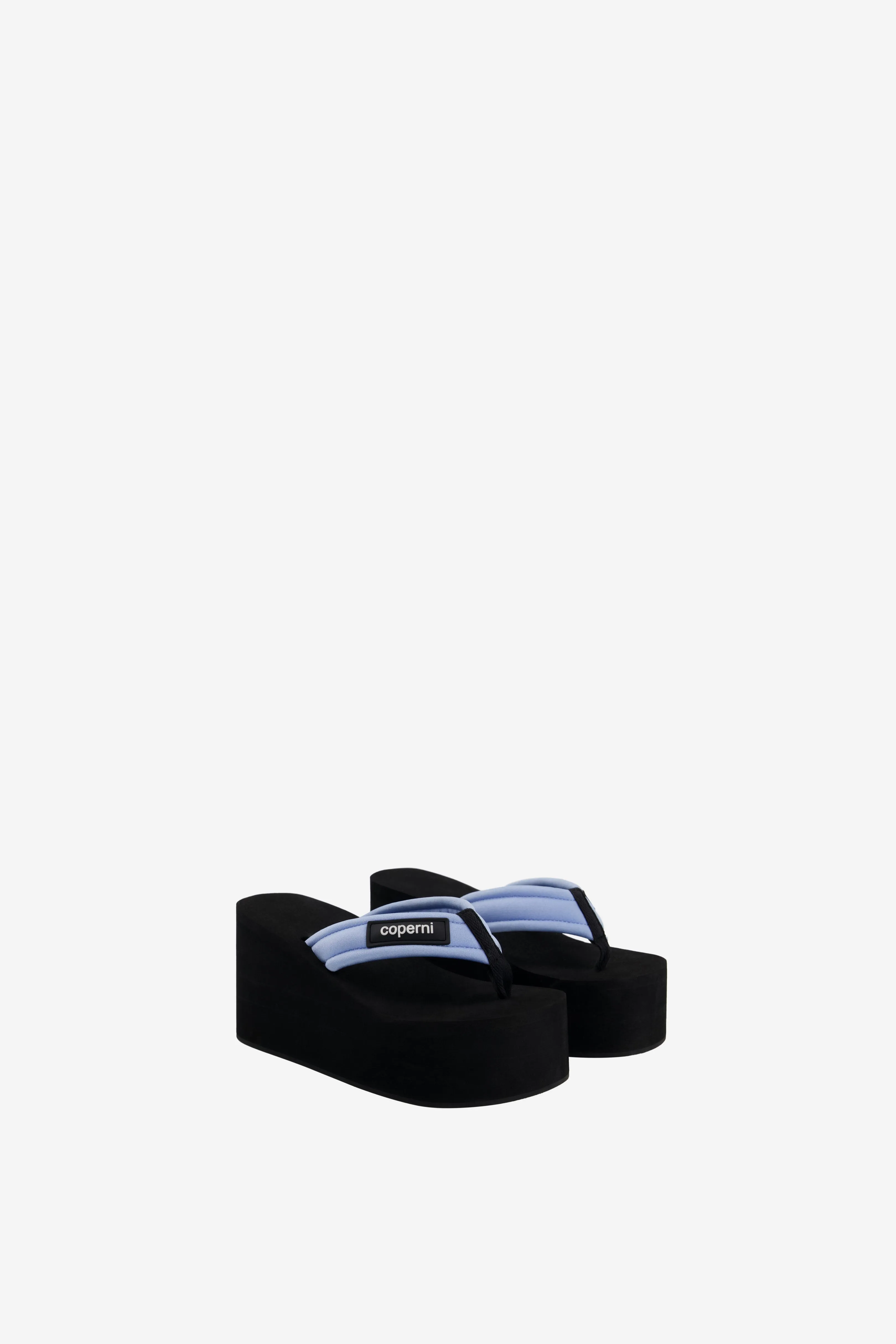 Branded Wedge Sandal