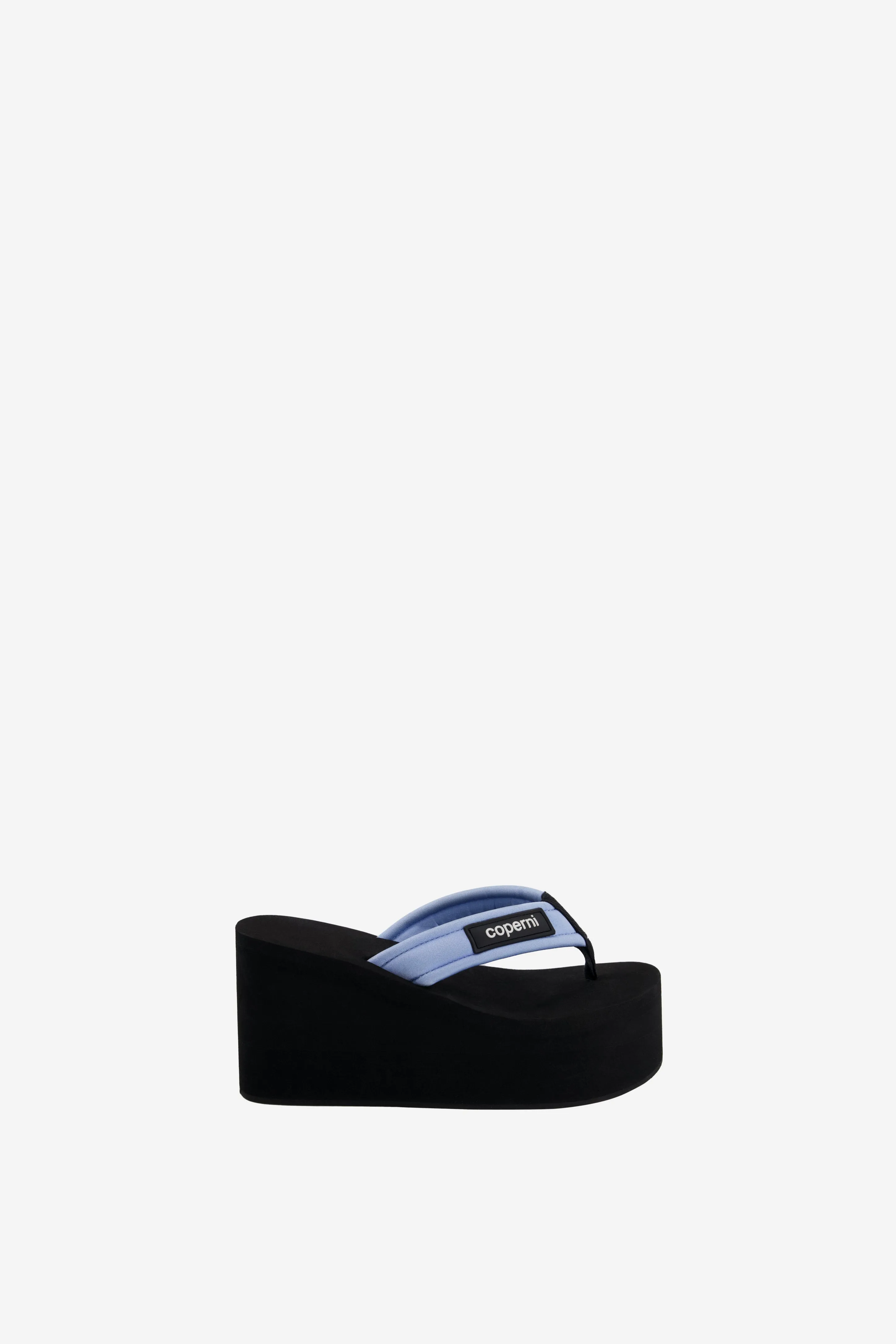 Branded Wedge Sandal
