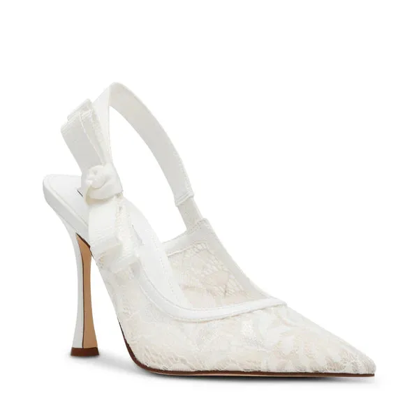 Brylie-L Pump WHT LACE