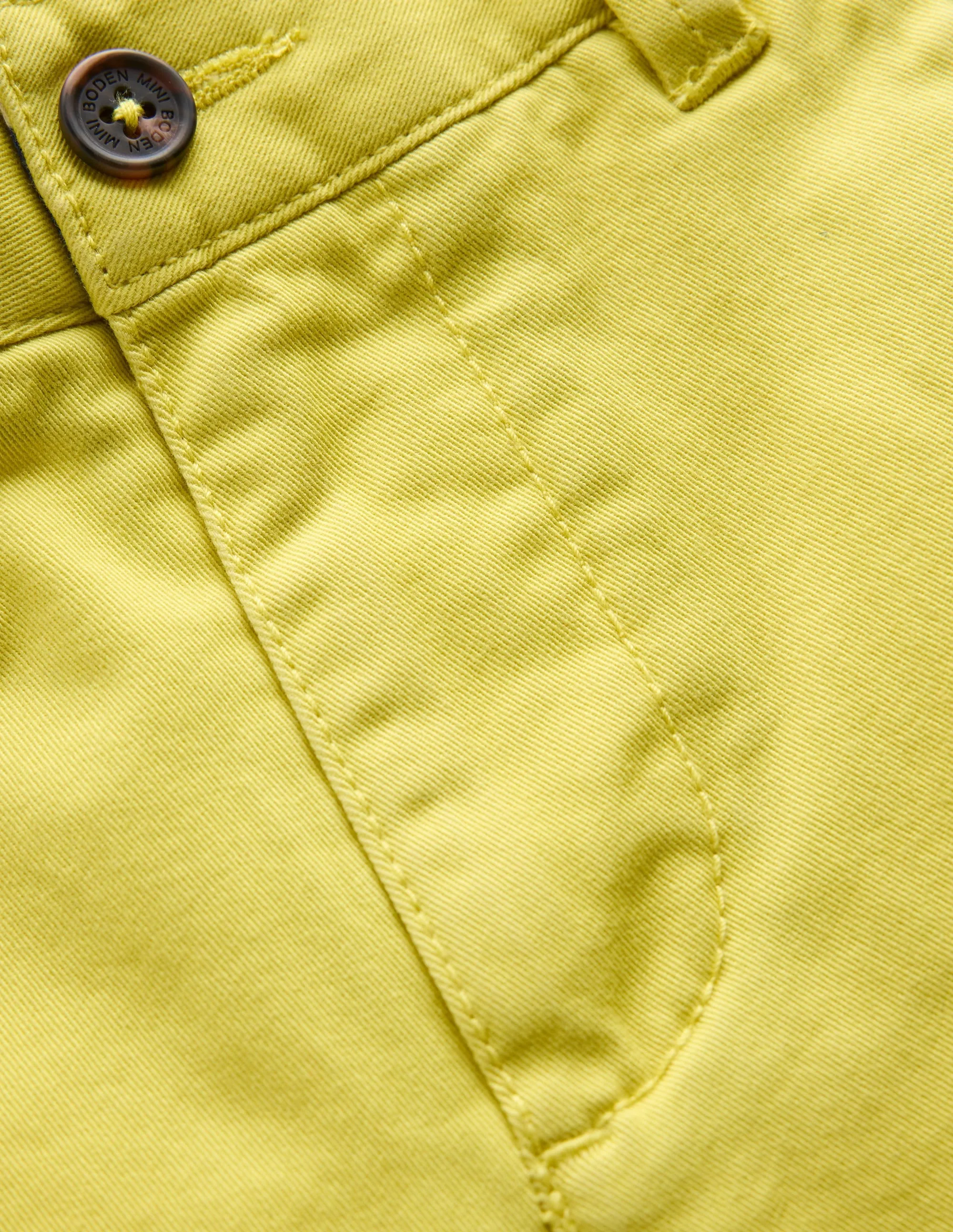 Classic Chino Shorts-Pineapple Yellow