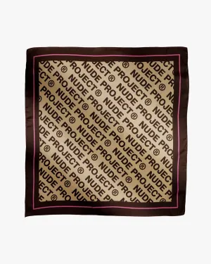 Classic Handkerchief Logo Brown