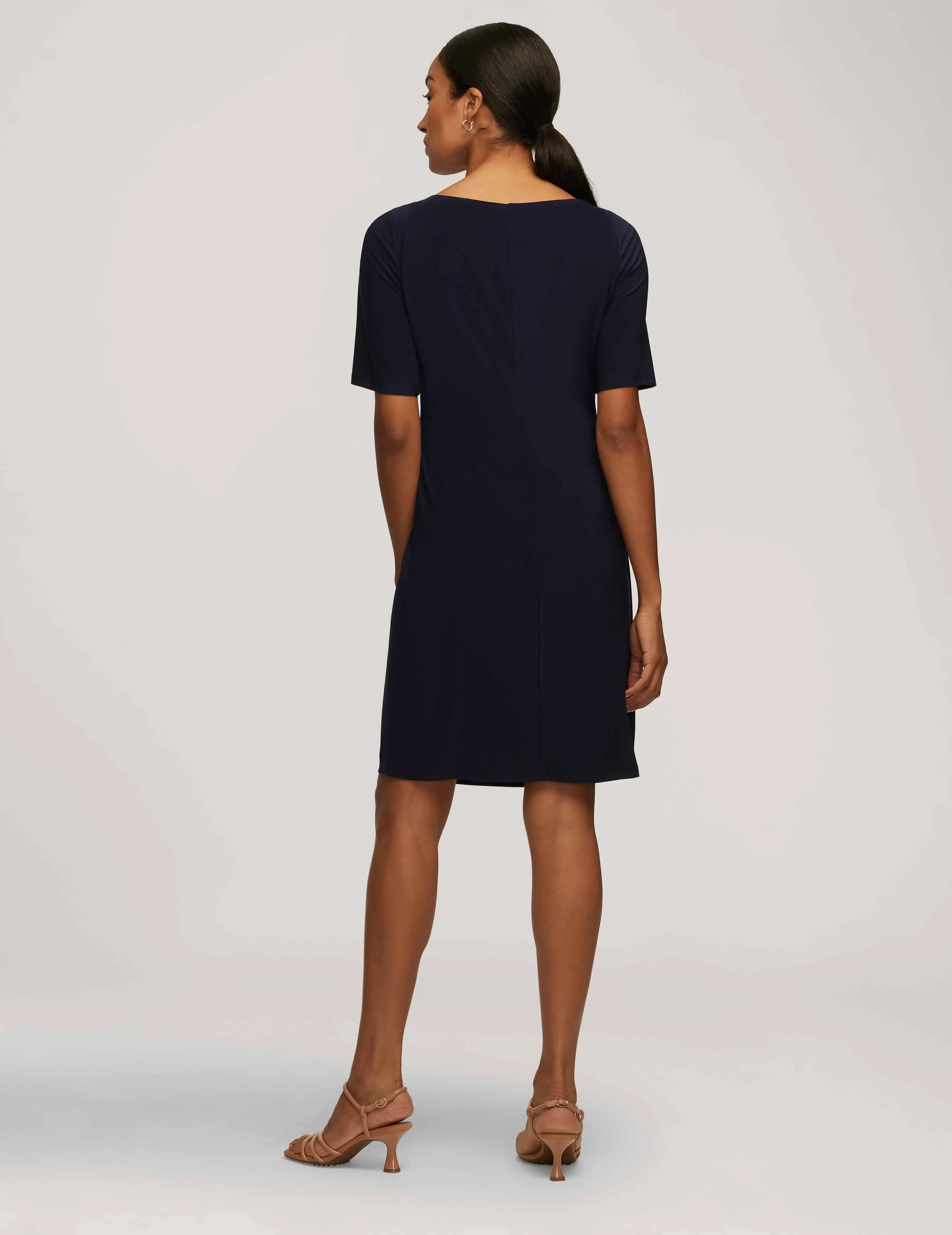 Classic Side Pleat Dress- Sale