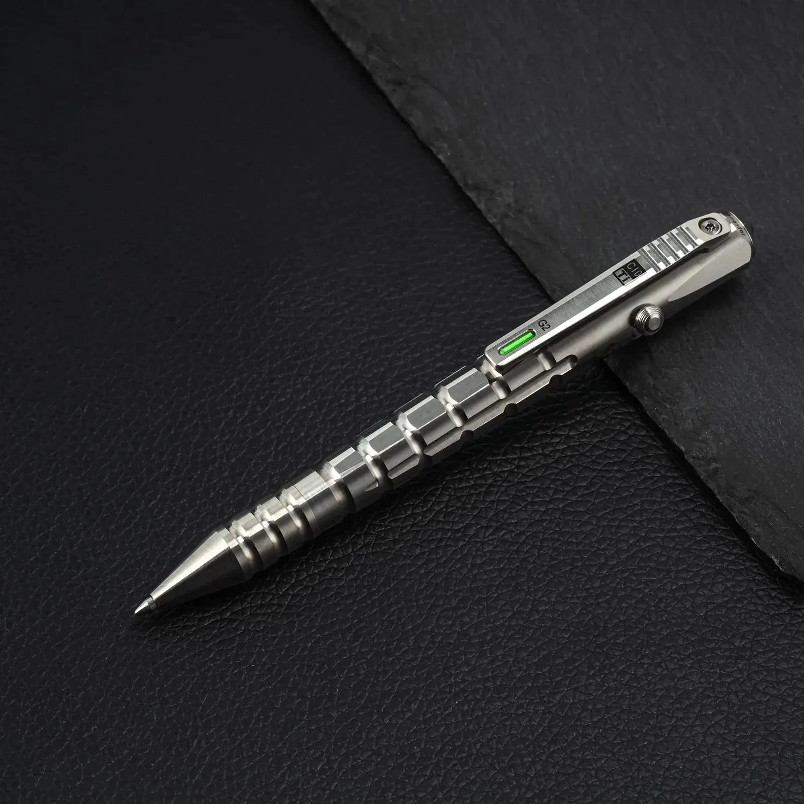 Commander C10 (G2) Titanium Bolt-action Tactical Pen | Gen 2