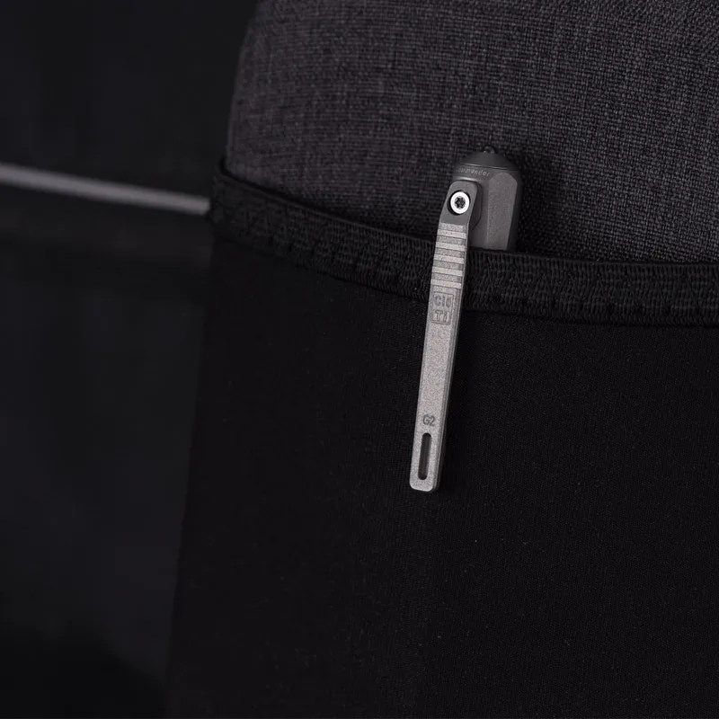 Commander C10 (G2) Titanium Bolt-action Tactical Pen | Gen 2