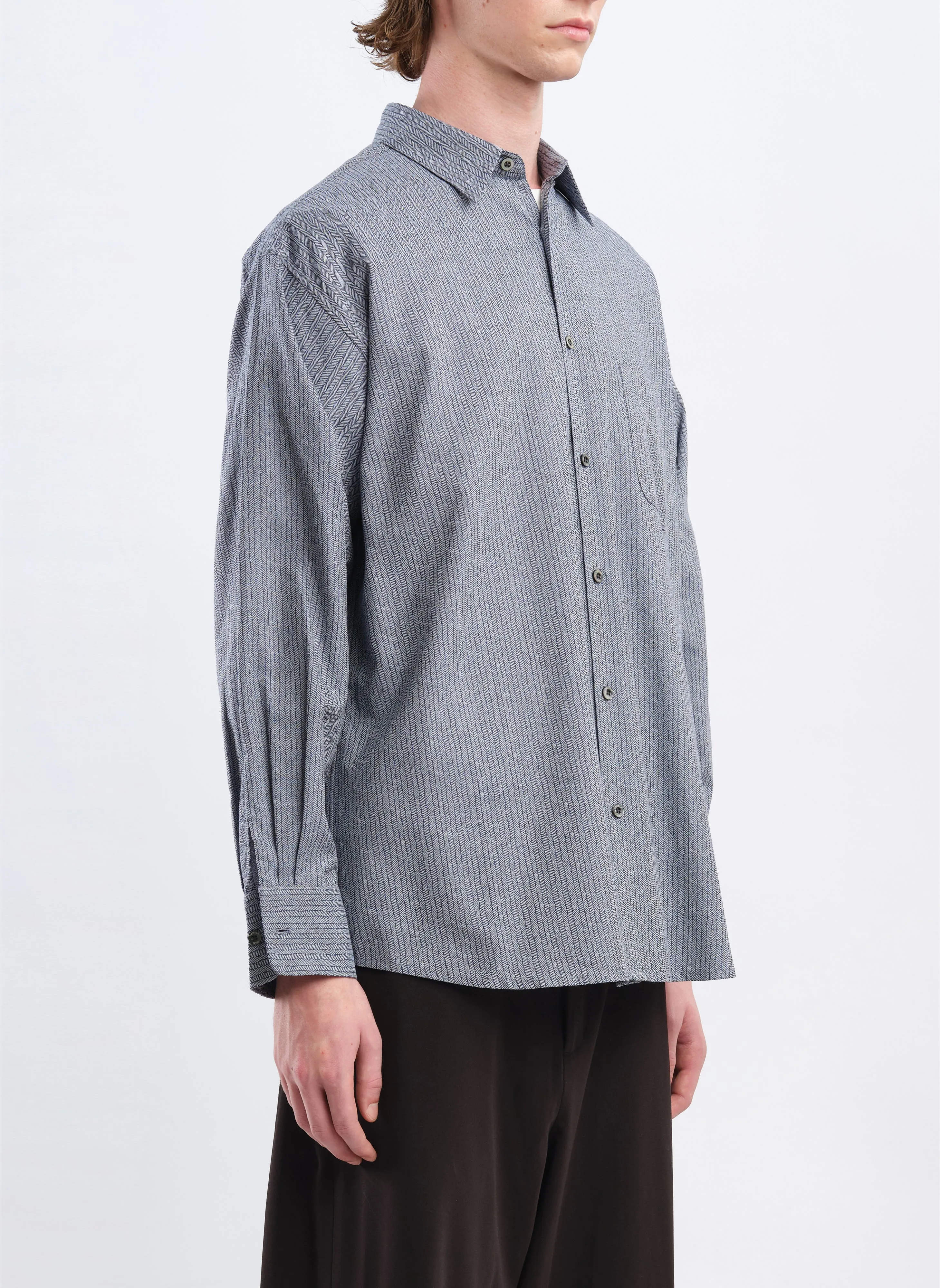 Cotton Jacquard Classic Shirt