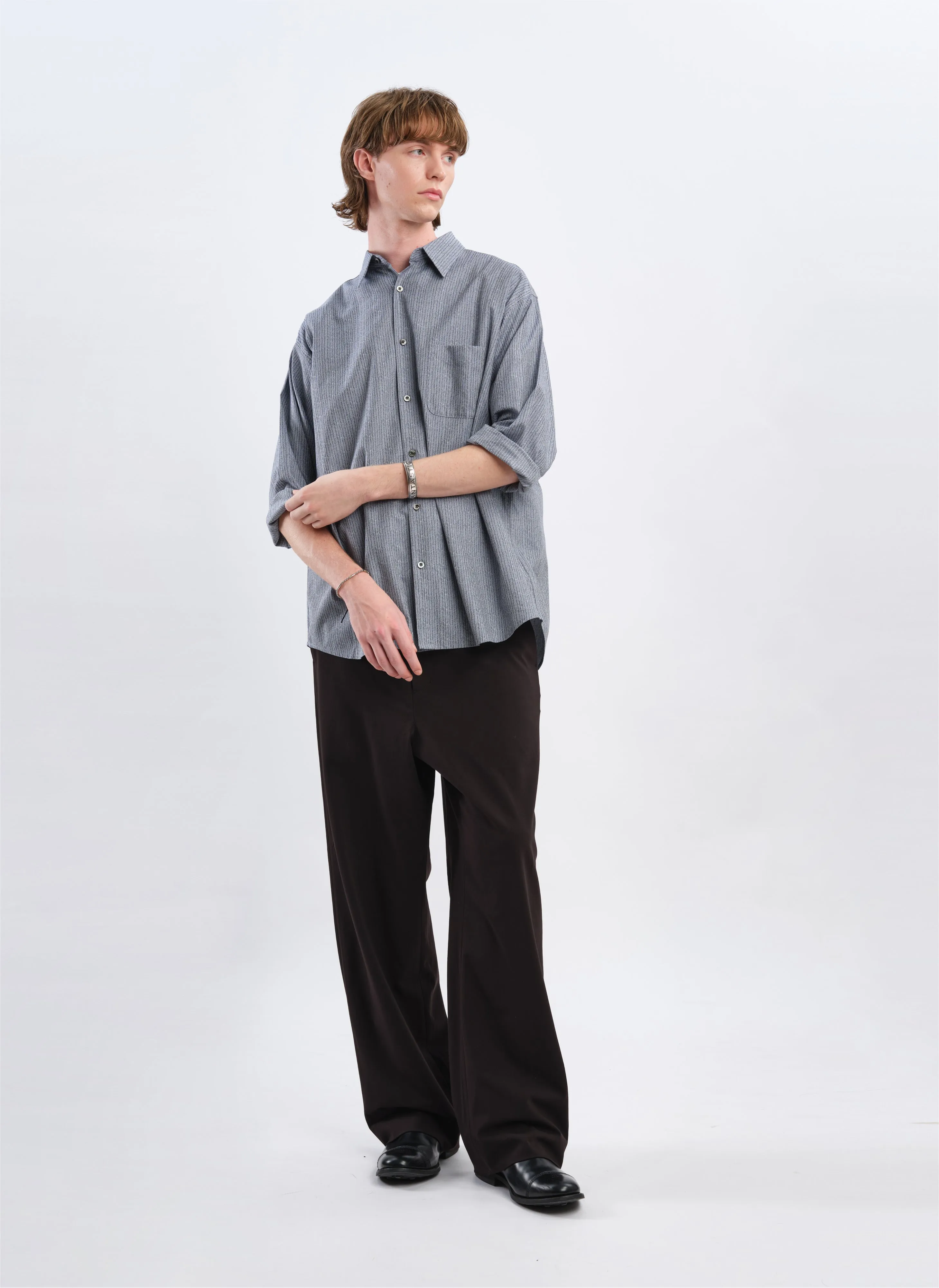 Cotton Jacquard Classic Shirt