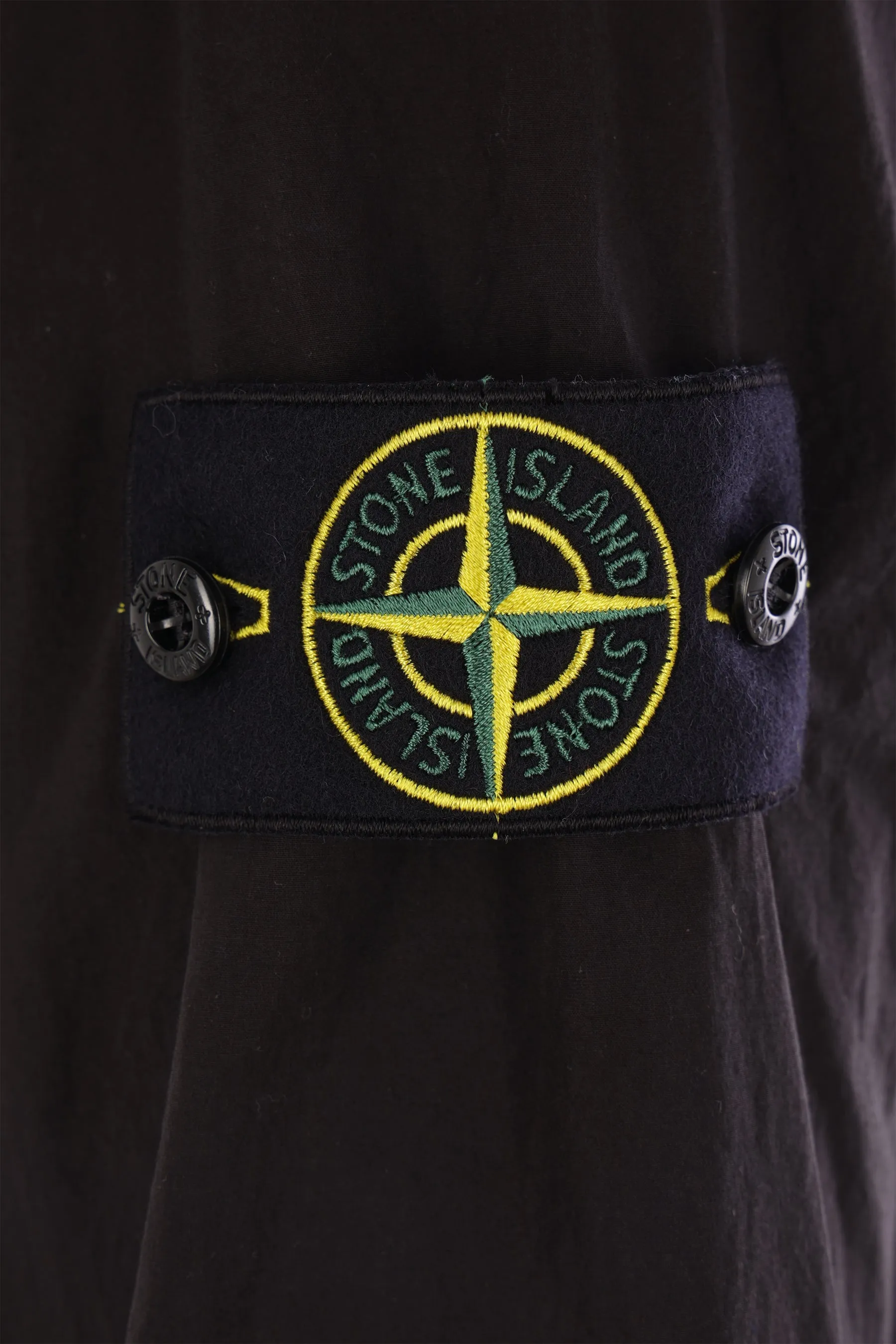 cotton shirt with logo badge