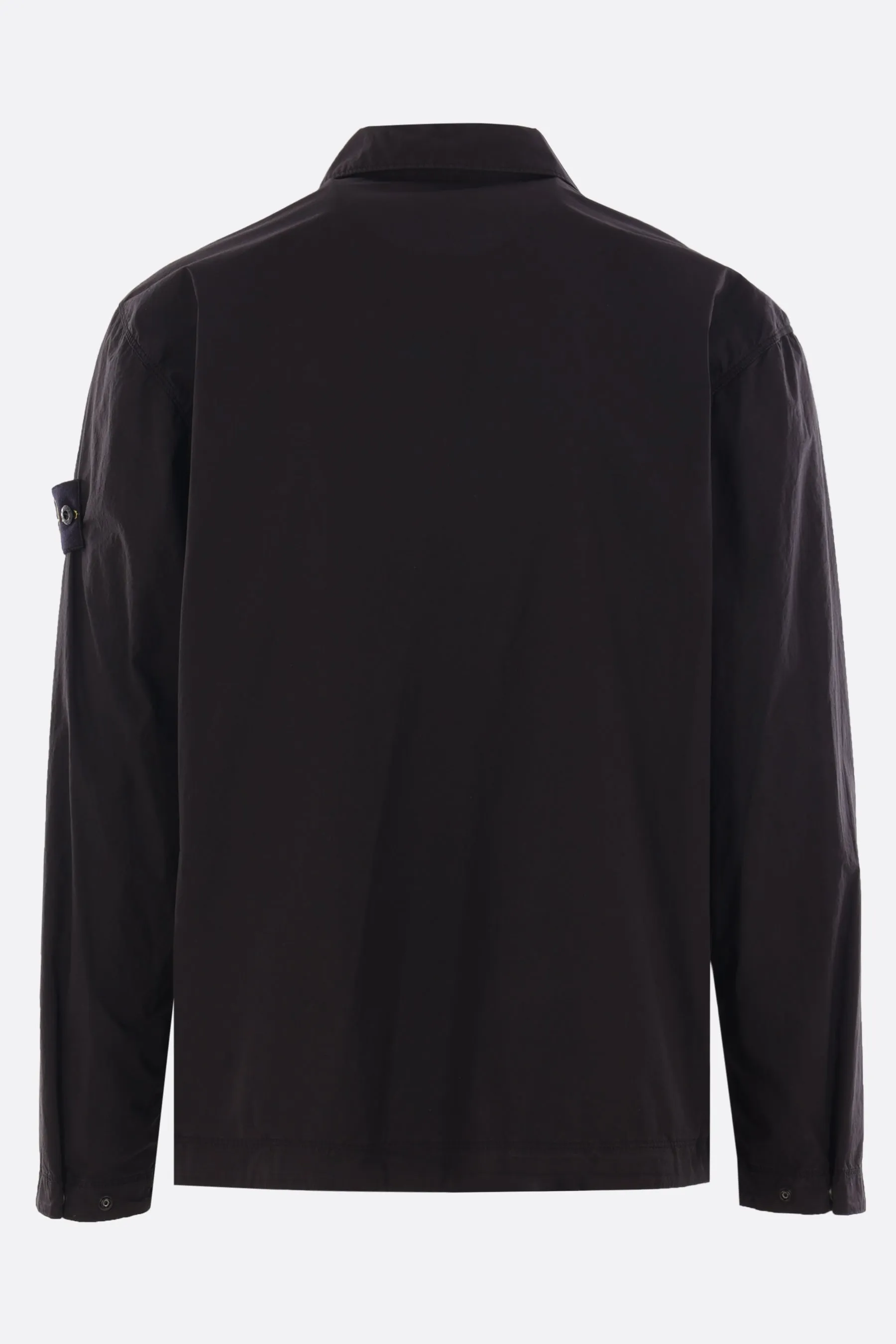 cotton shirt with logo badge