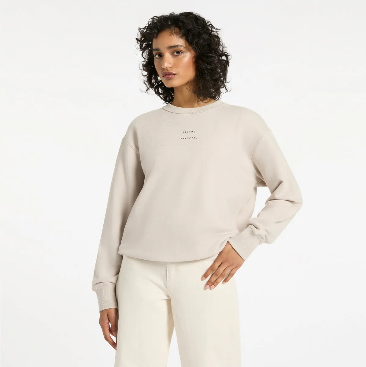Could Be Nice Logo - Women's Classic Crew / Dove Grey