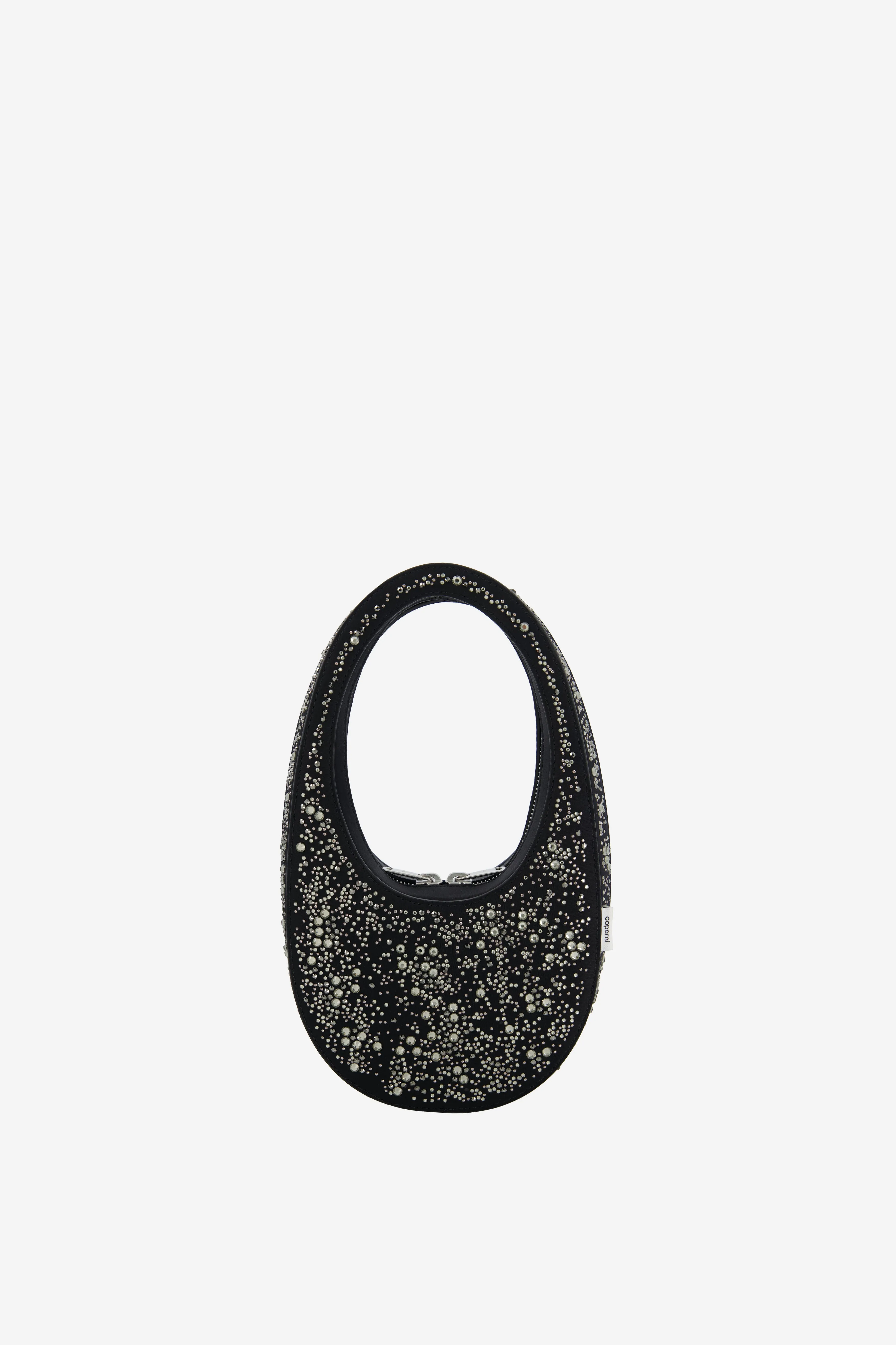 Crystal-Embellished Mini Swipe Bag