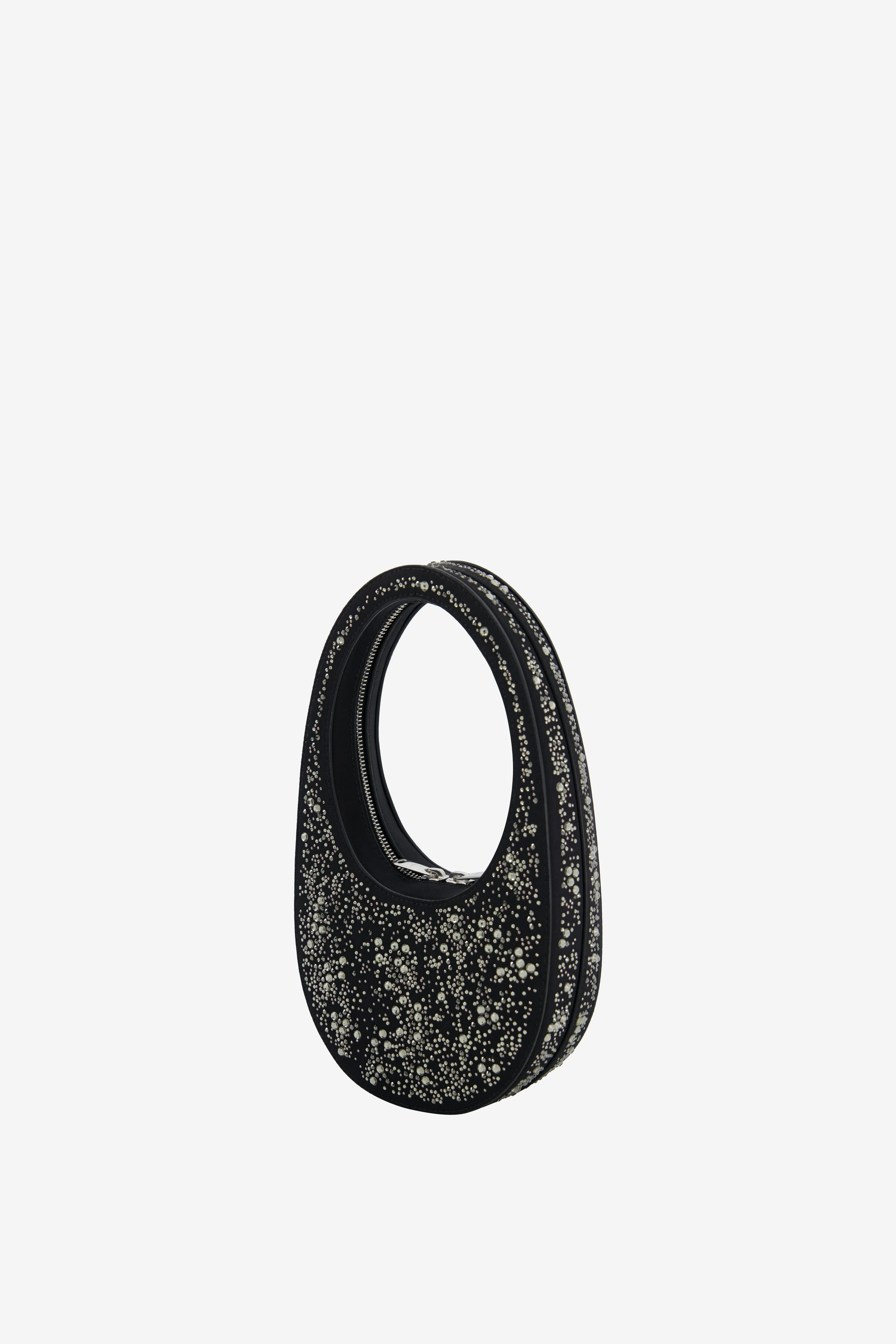 Crystal-Embellished Mini Swipe Bag