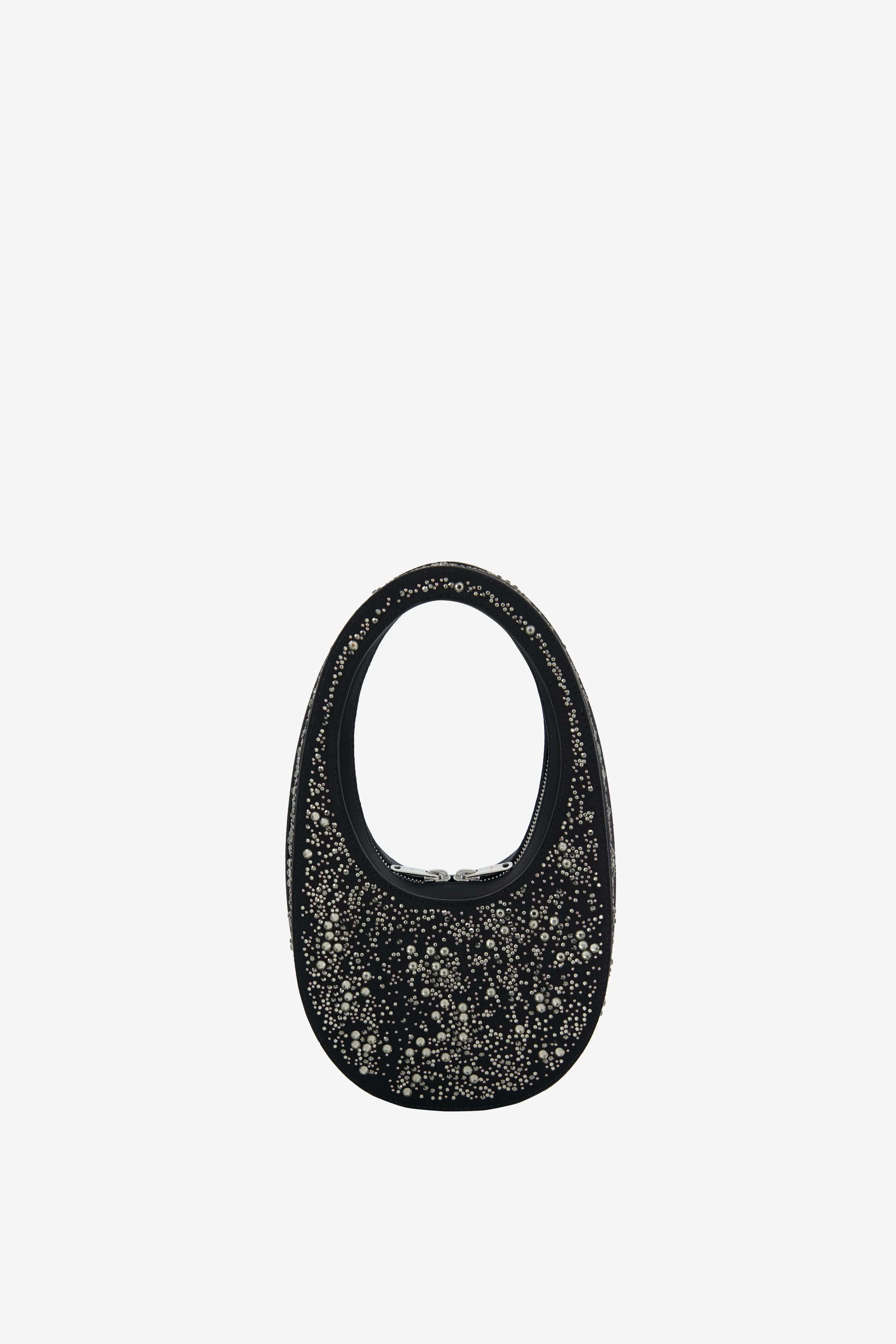 Crystal-Embellished Mini Swipe Bag