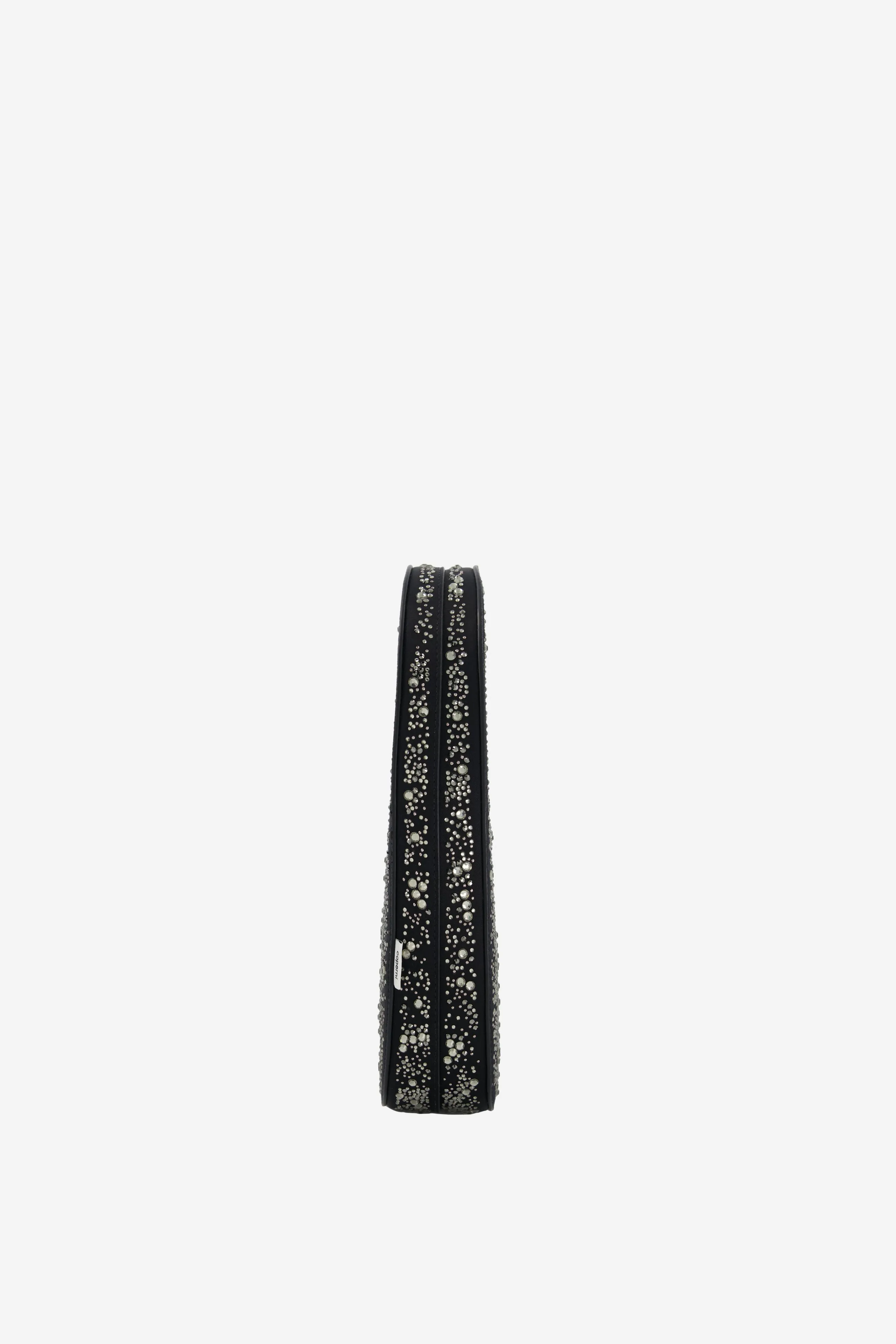 Crystal-Embellished Mini Swipe Bag