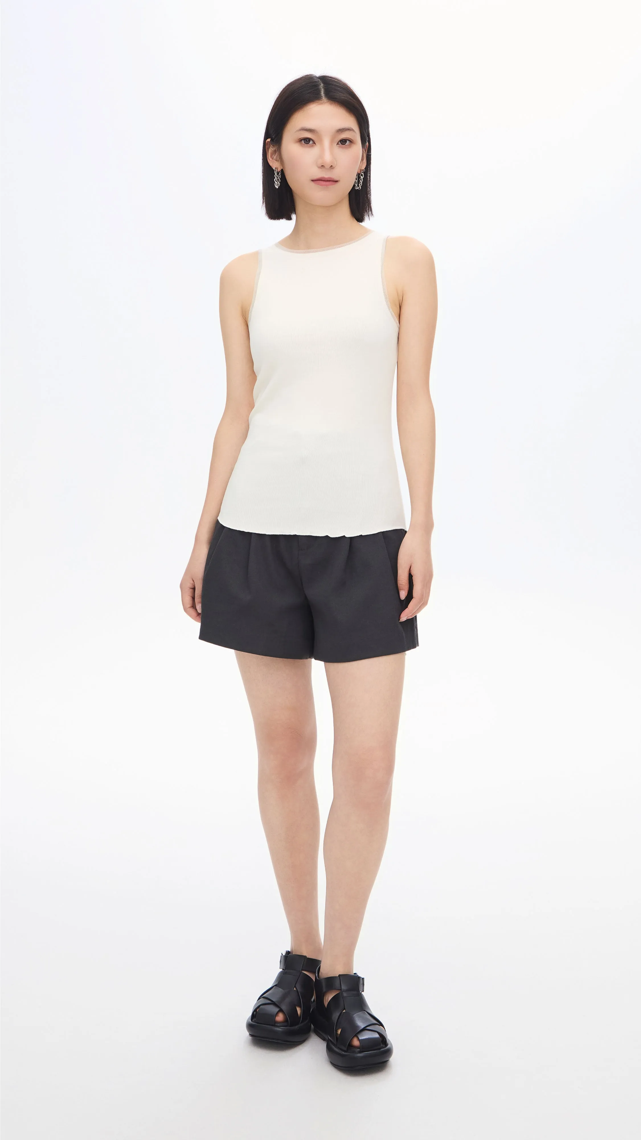 Cutout Tank Top