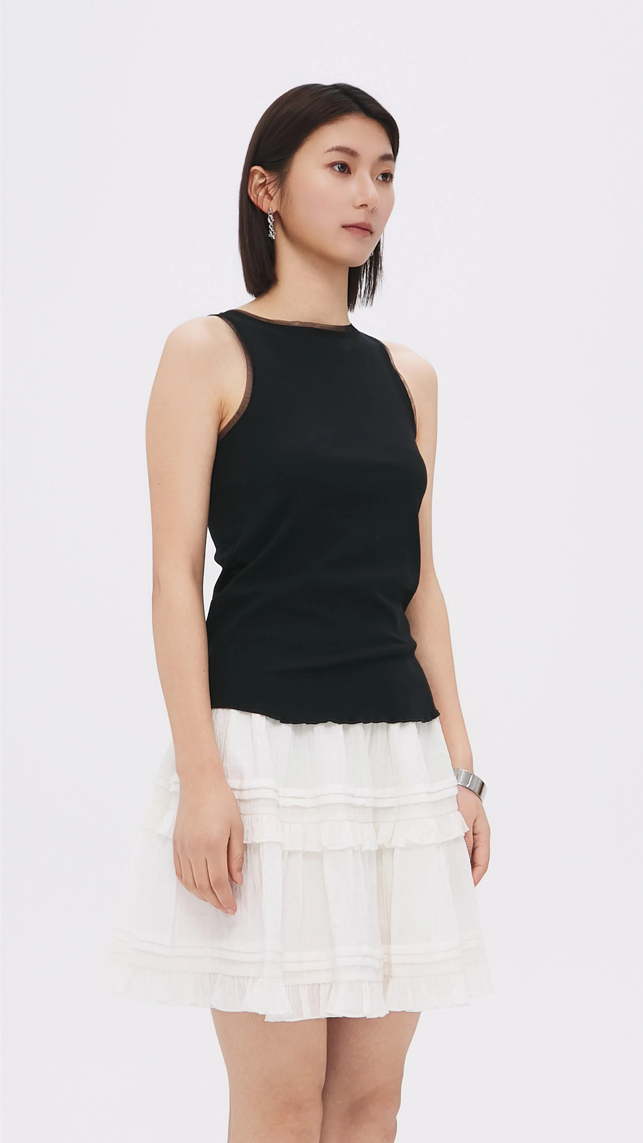 Cutout Tank Top