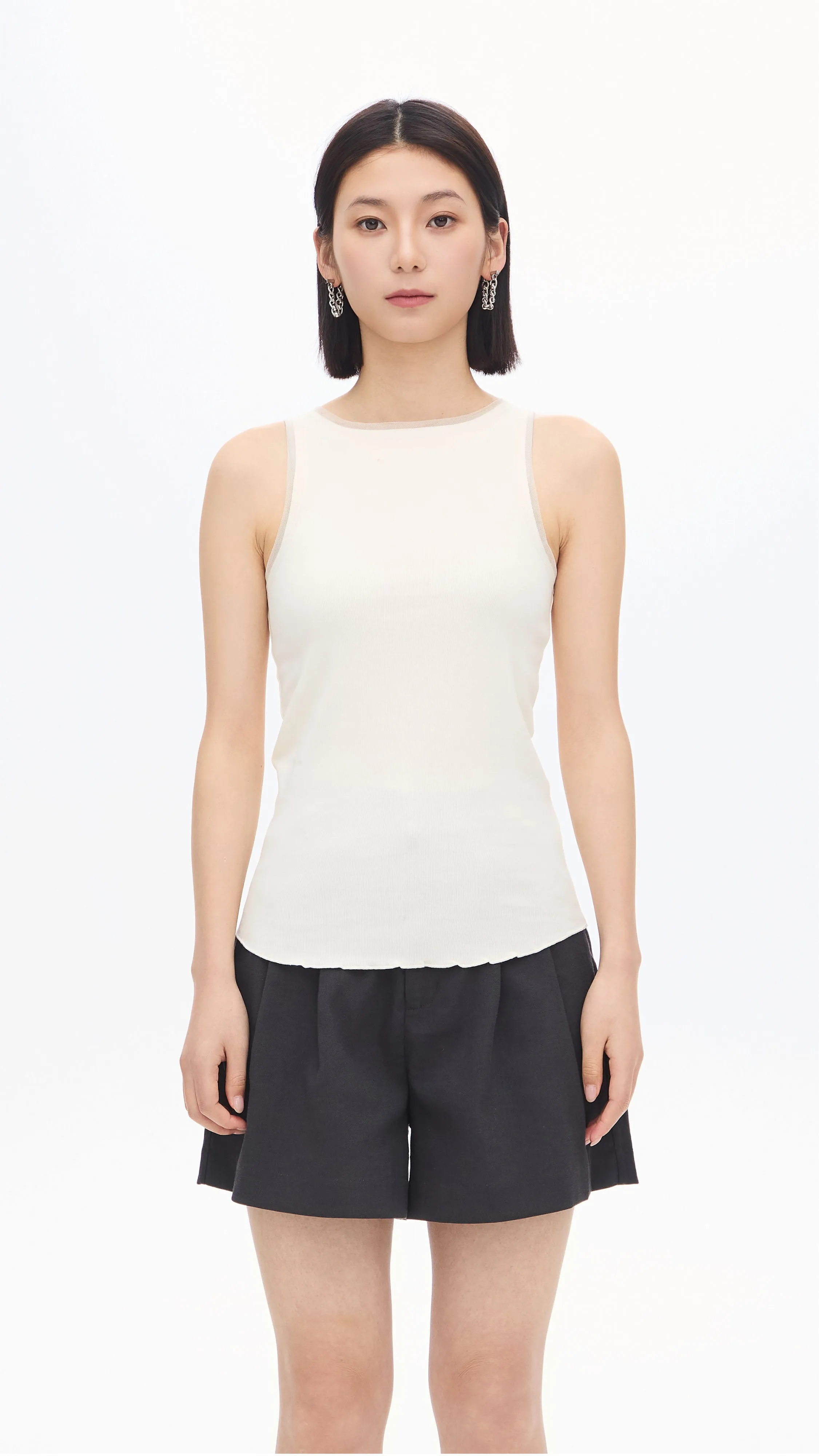 Cutout Tank Top