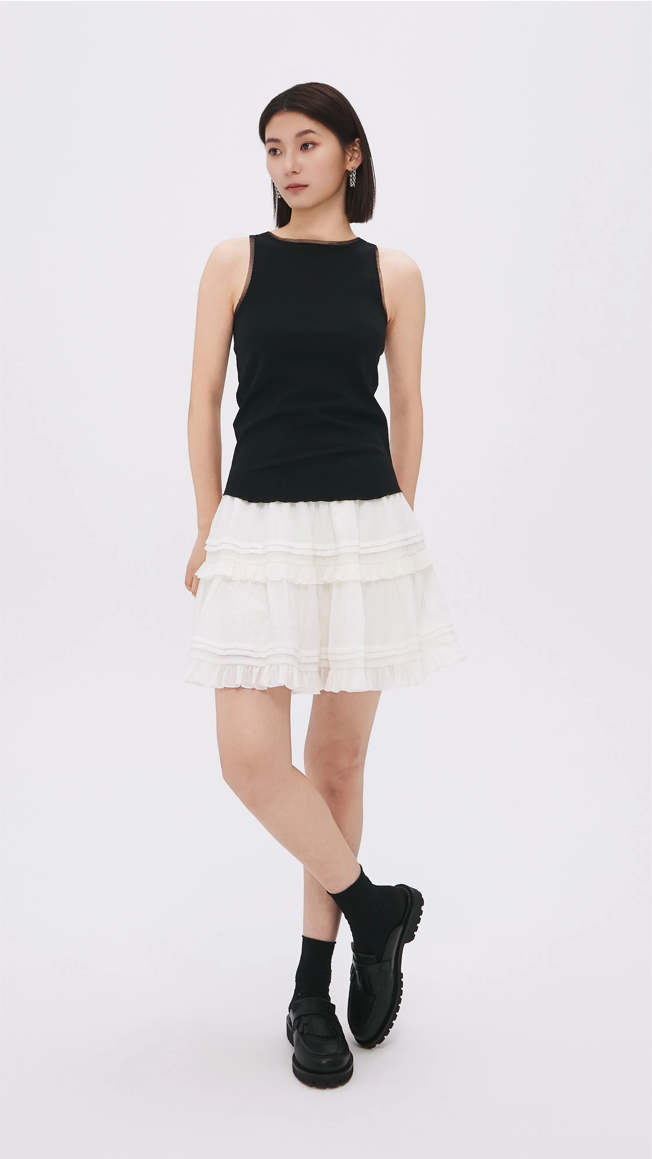 Cutout Tank Top