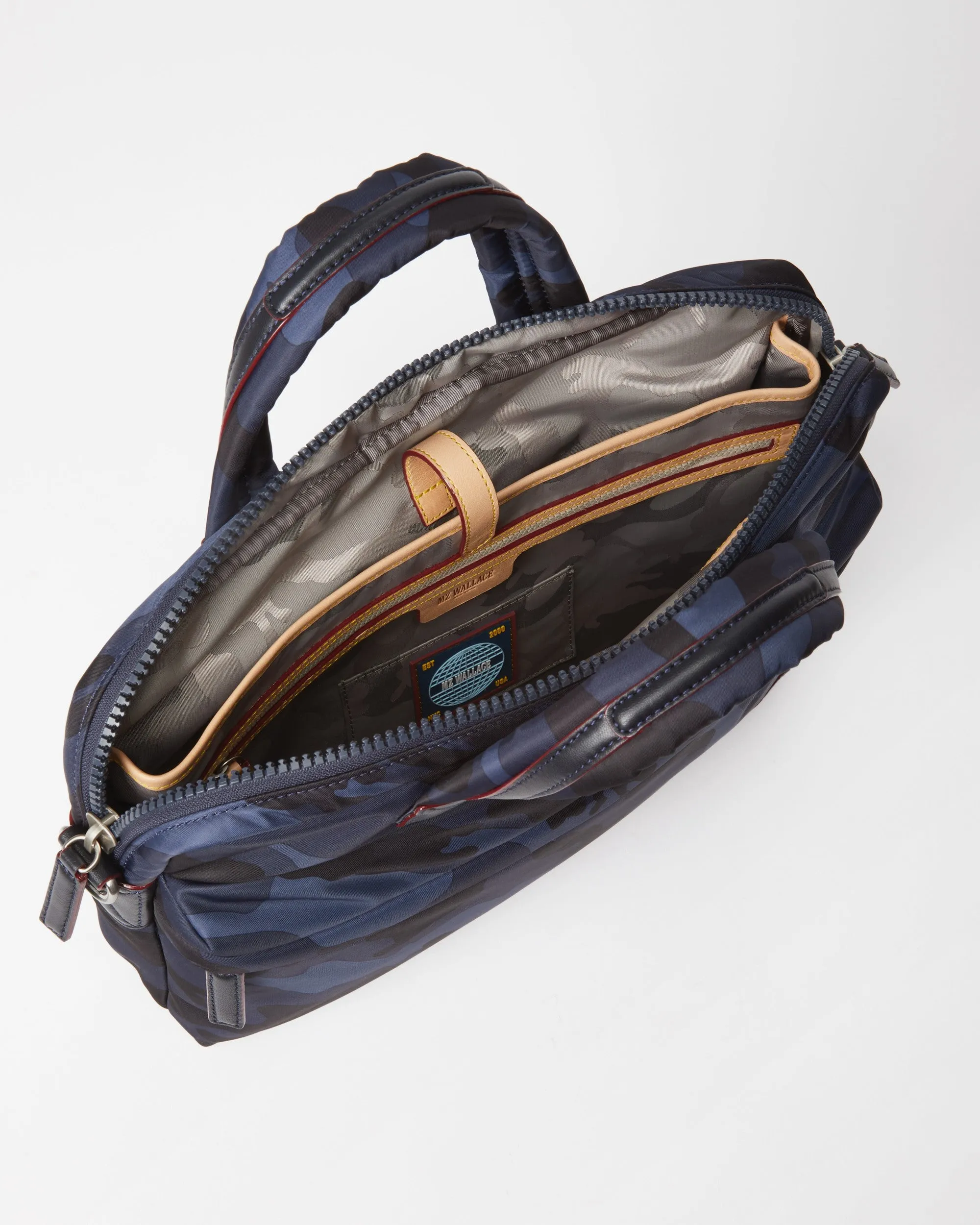 Dark Blue Camo Bedford Air Bleecker Slim Brief