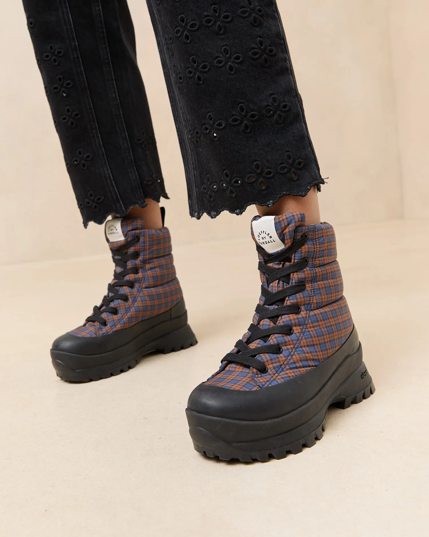 Davey Navy/Rust Weather Boot