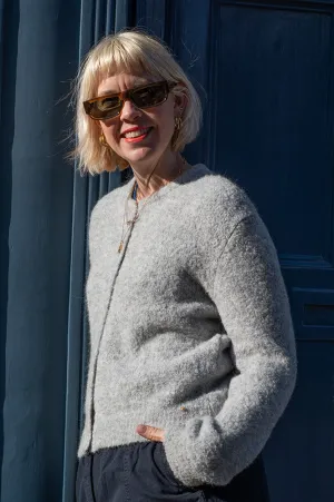 Des Petits Hauts Cristie Grey Cardigan