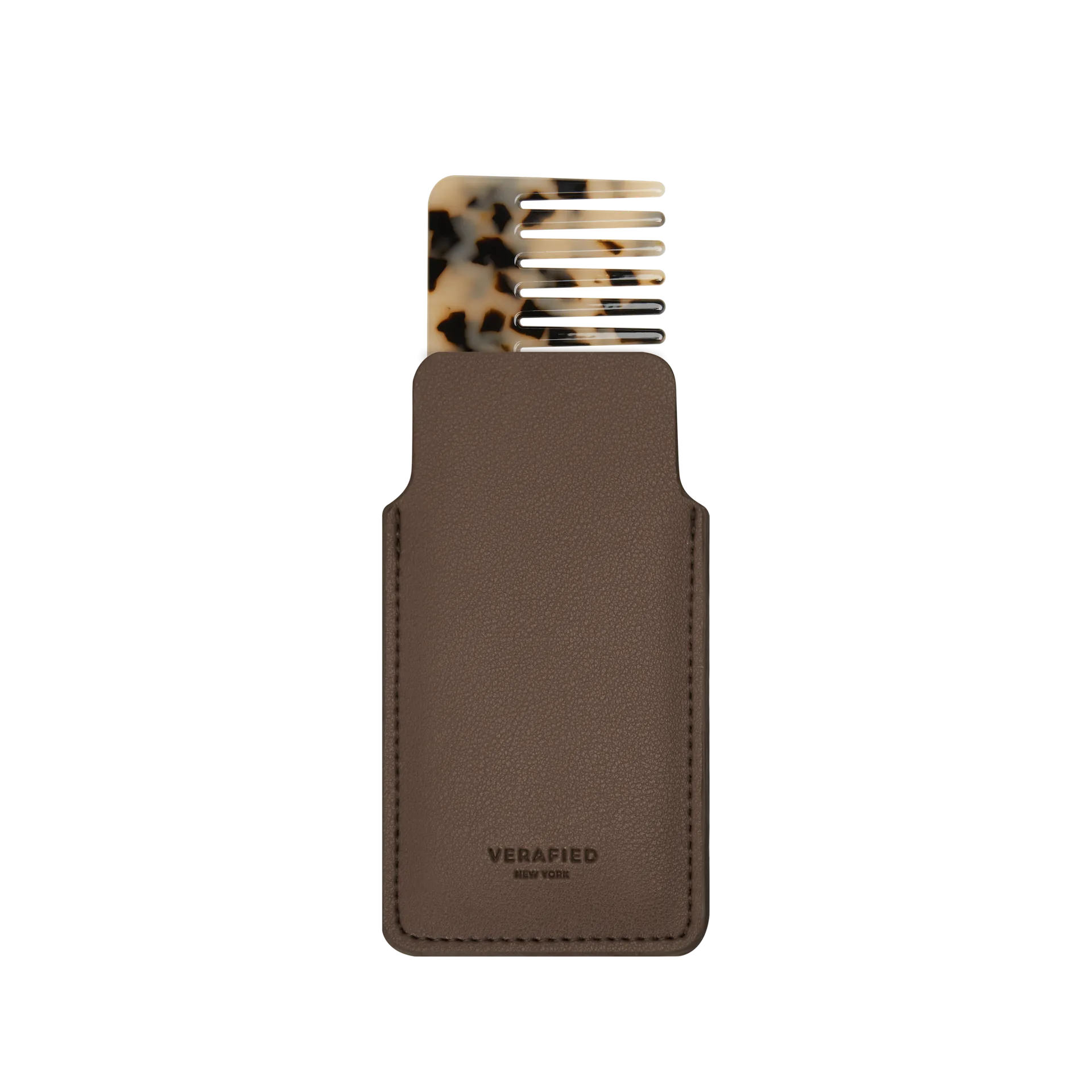 Espresso Hair Comb with Case