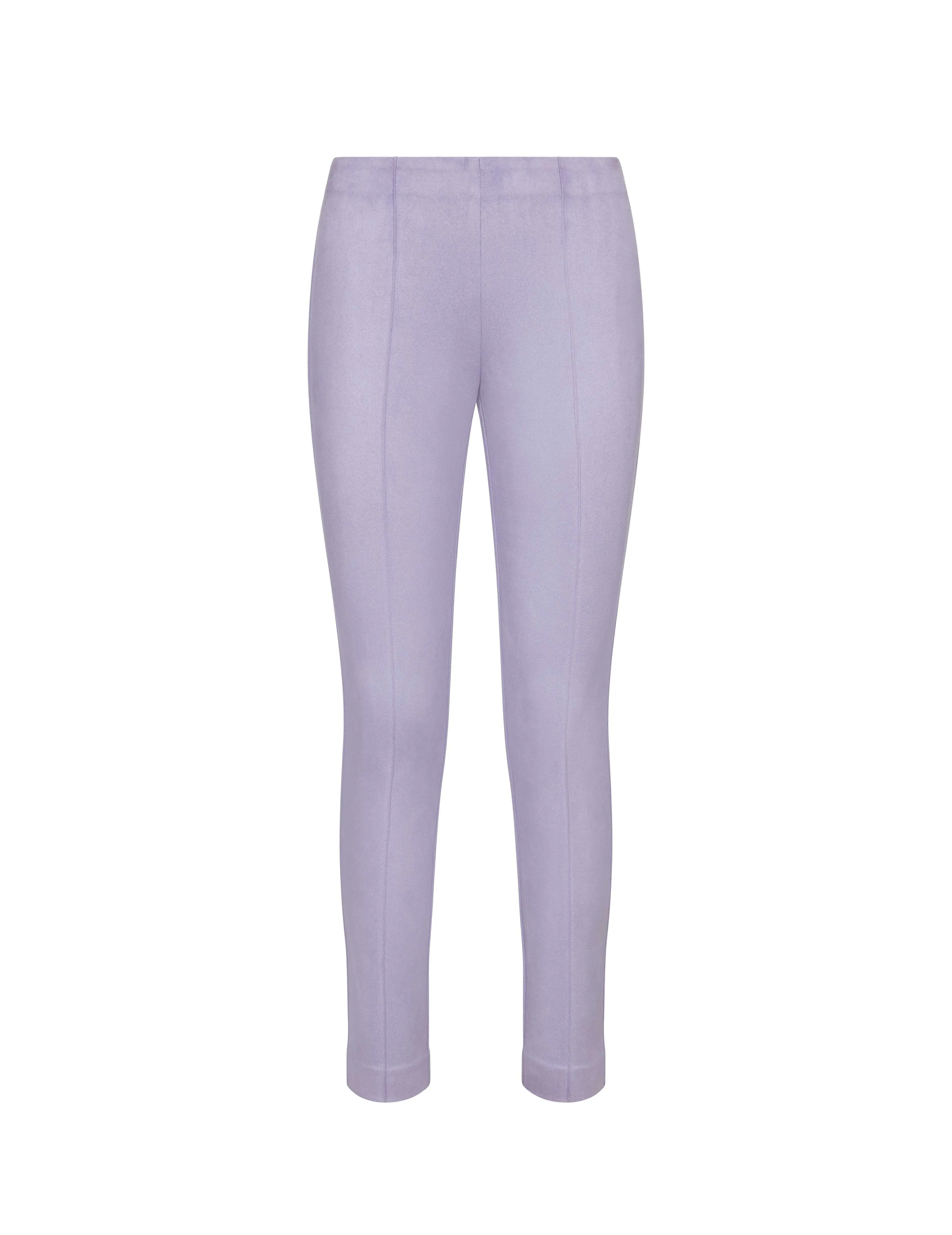 Faux Suede Pull On Slim Ankle Pant- Sale