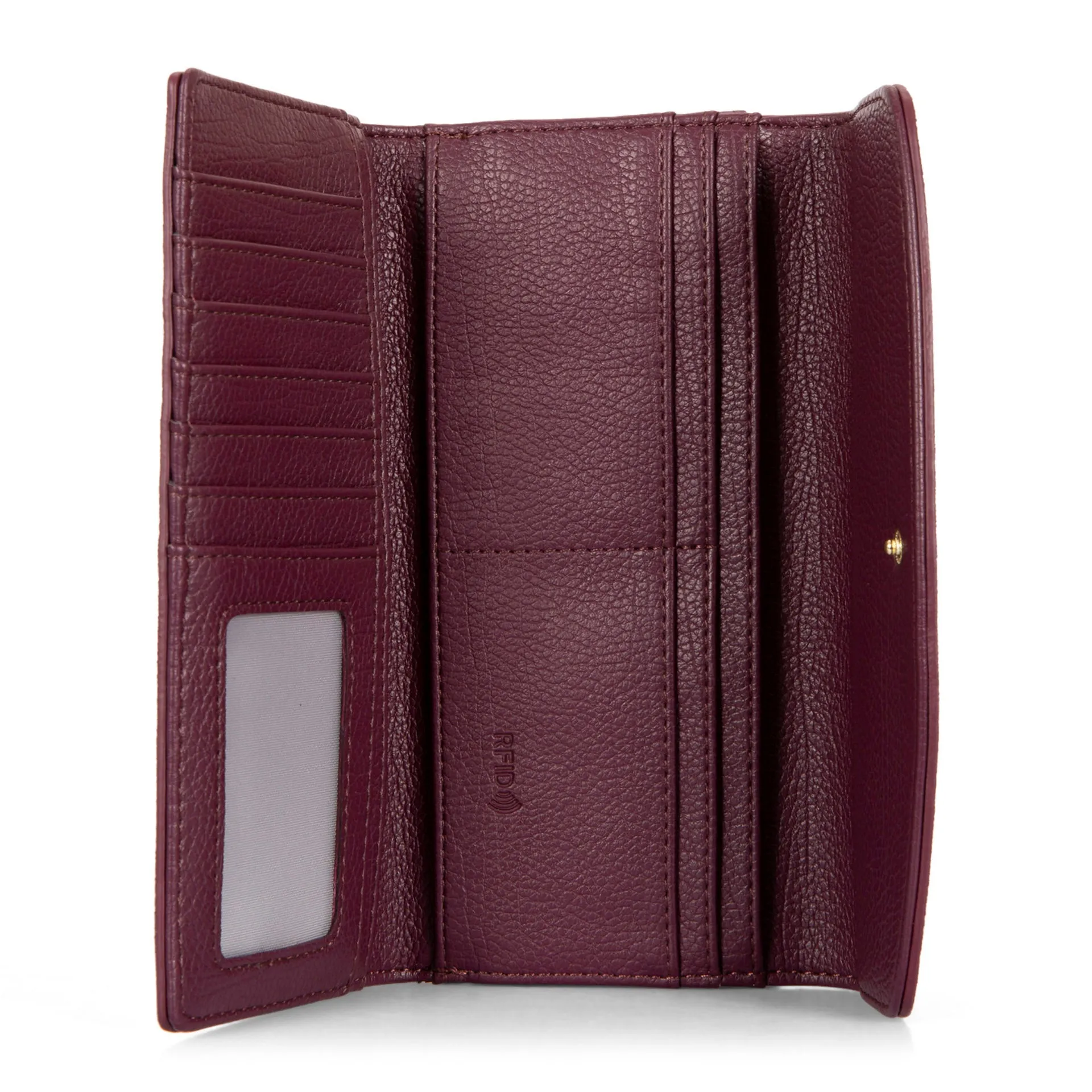 FINAL SALE Katy Large RFID Flap Wallet