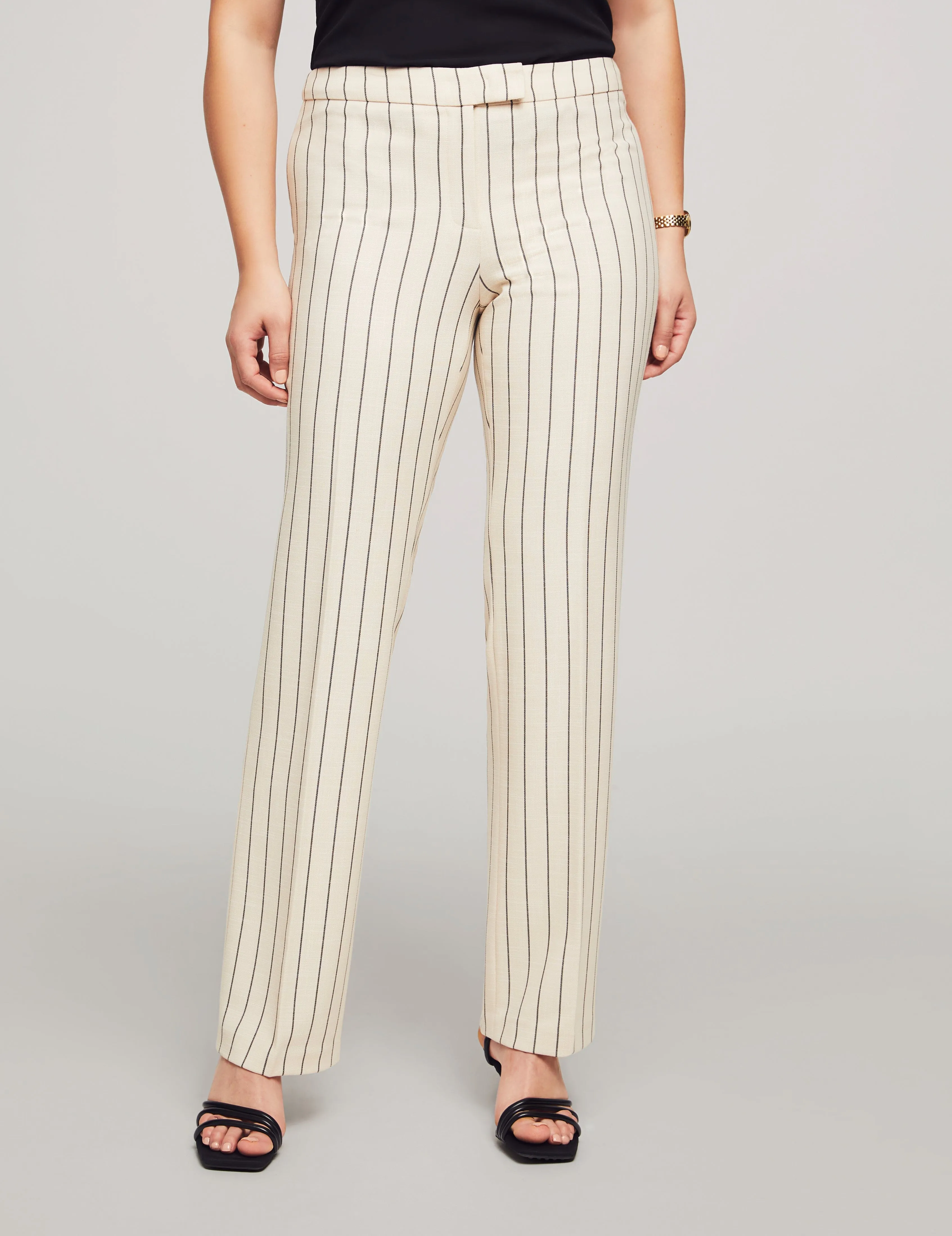 Fly Front Flare Leg Rocker Pants- Sale