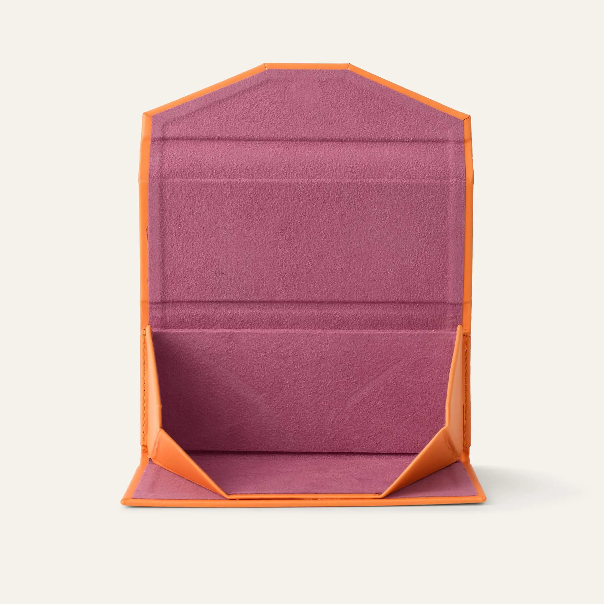 Foldable Glasses Case | Neon Orange