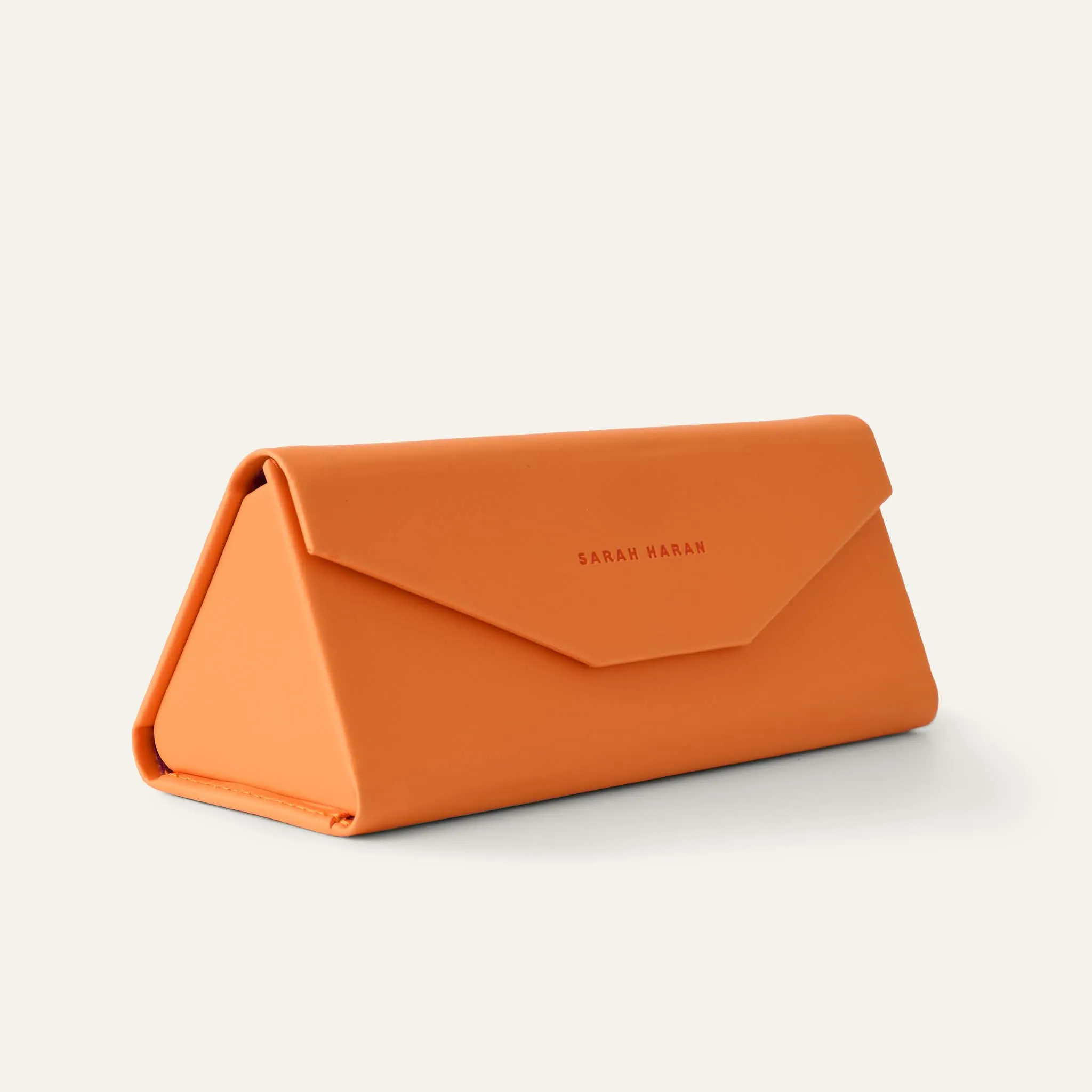 Foldable Glasses Case | Neon Orange