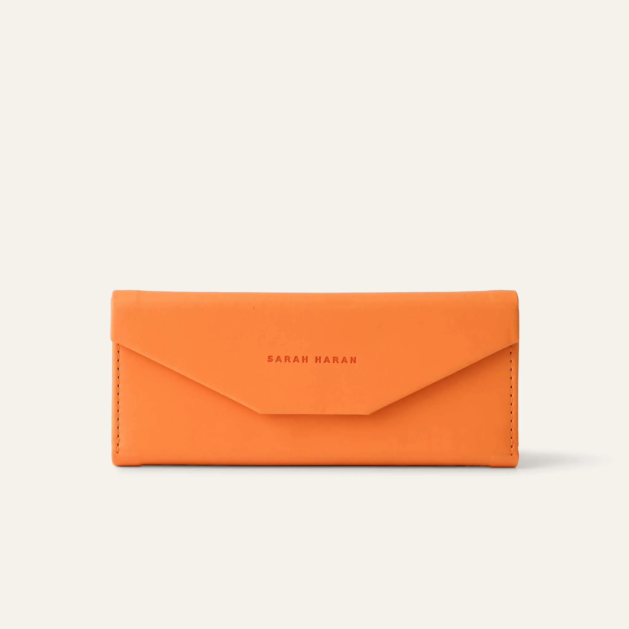 Foldable Glasses Case | Neon Orange