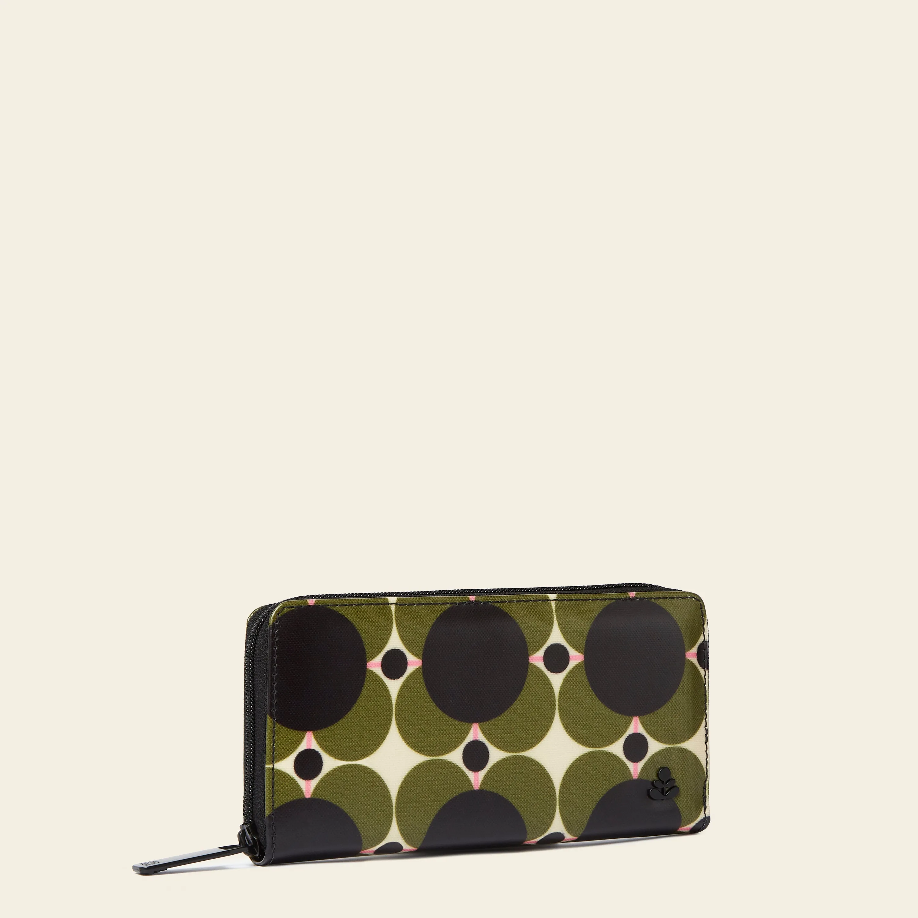 Forget Me Not Wallet - Atomic Flower Khaki