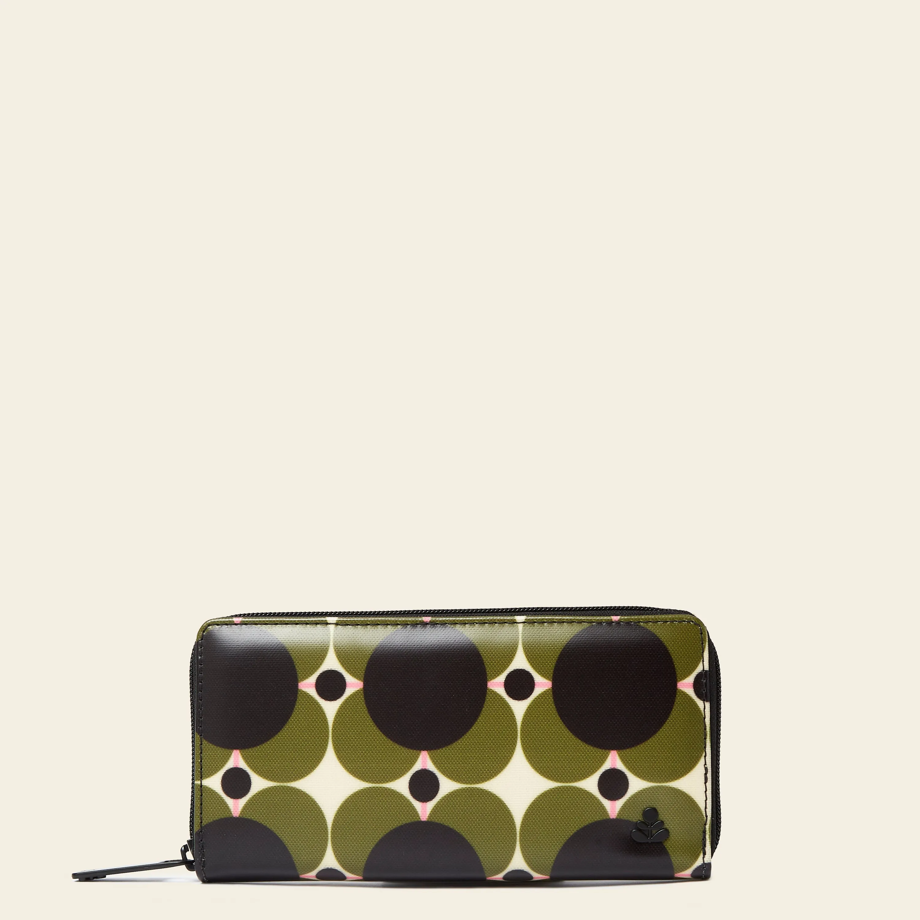 Forget Me Not Wallet - Atomic Flower Khaki