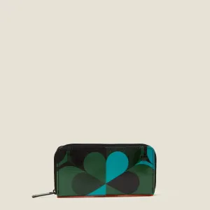 Forget Me Not Wallet - Kaleidoscope Emerald