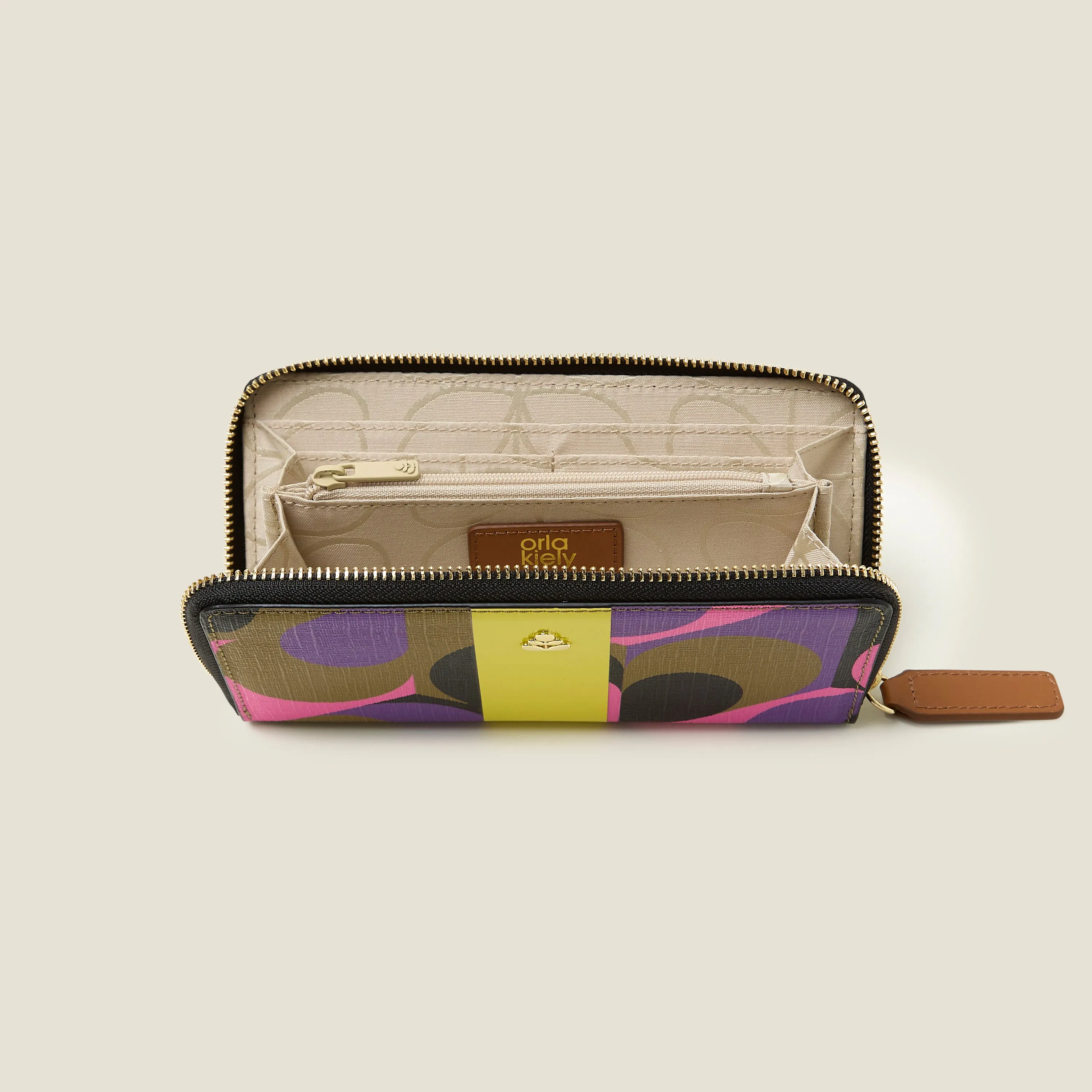 Forget Me Not Wallet - Kaleidoscope Violet